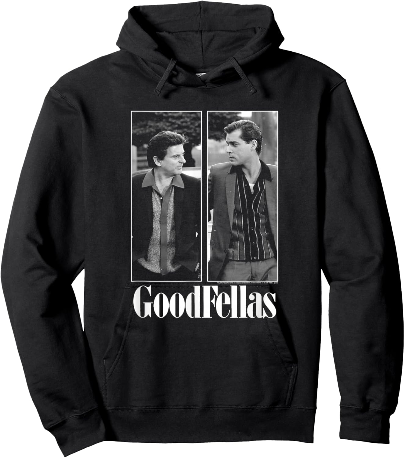 Goodfellas Henry & Tommy Split Hoodie - Hoodie | Black