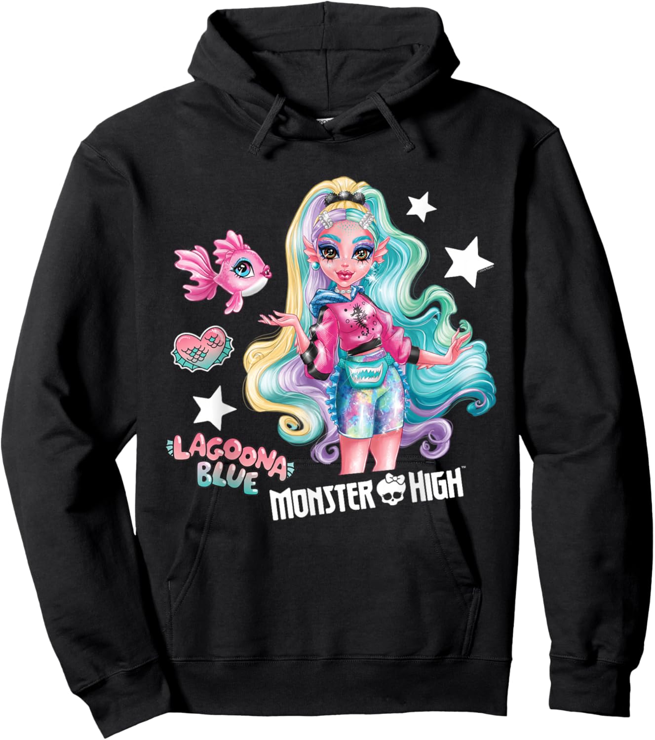 Monster High - Lagoona Blue Hoodie - Hoodie | Black