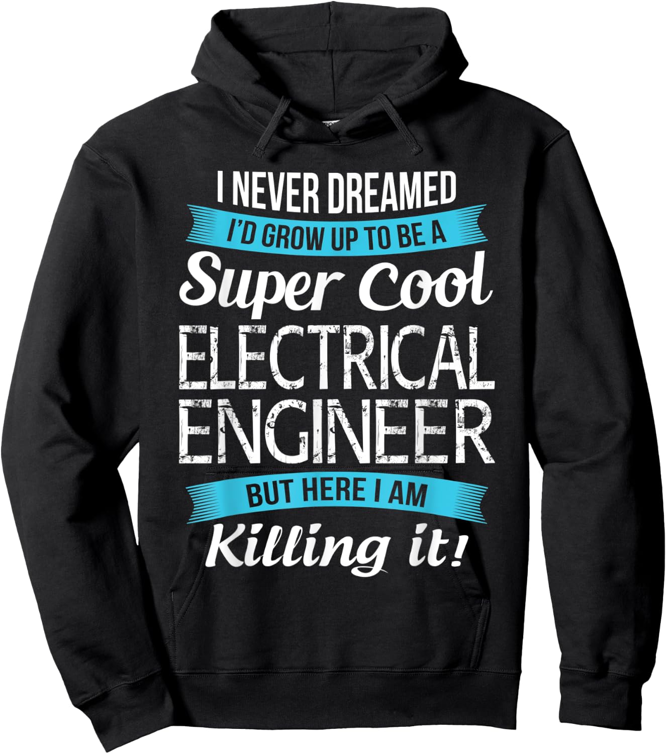 Funny Electrical Engineer Gift Hoodie - Hoodie | Black