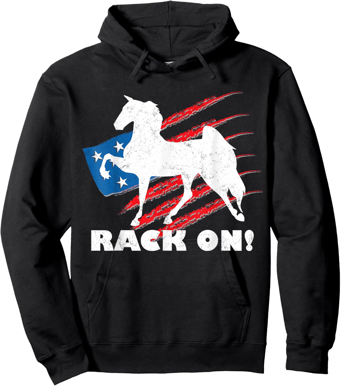 American Saddlebred Horse Training Gaited Horses Equitation Hoodie - Hoodie | Black