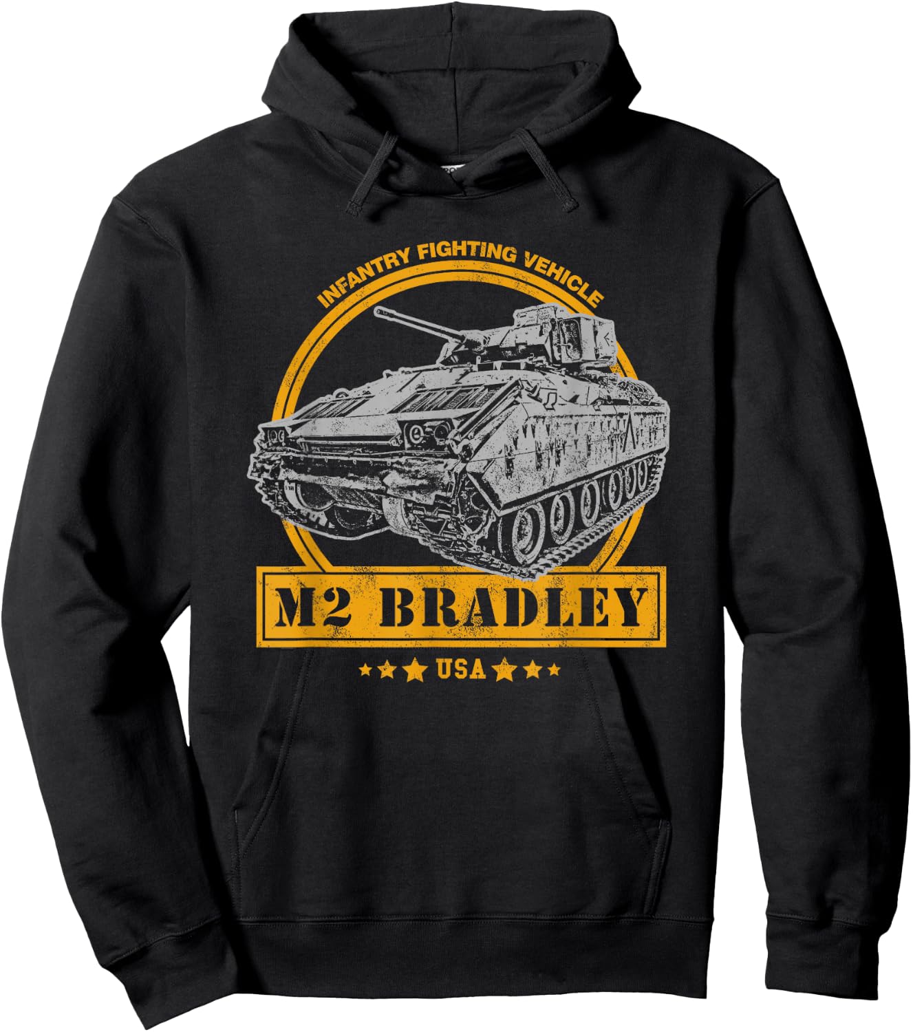 M2 Bradley IFV - Bradley Infantry Fighting Vehicle Hoodie - Hoodie | Black