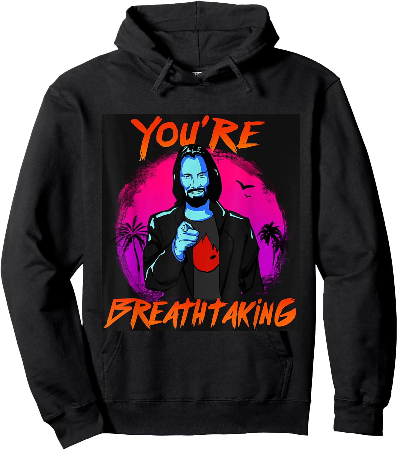 You're Breathtaking Hoodie - Hoodie | Black