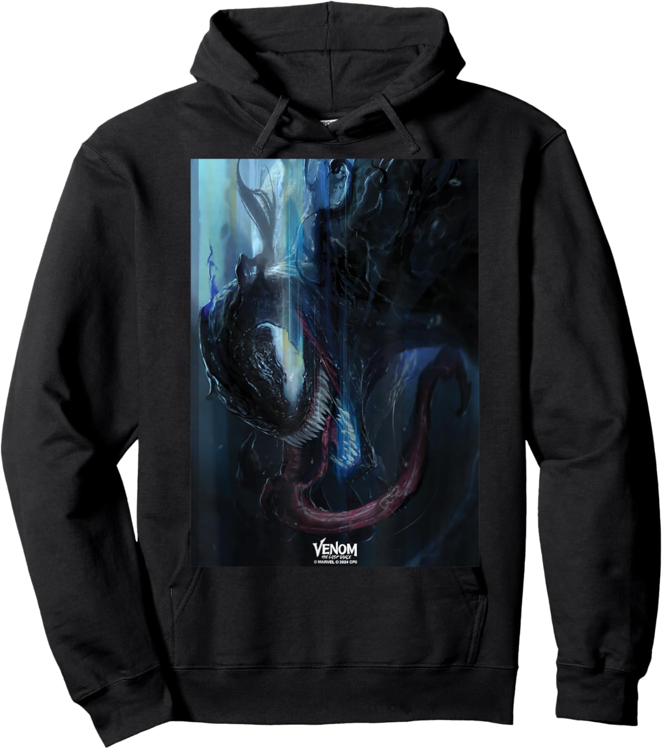 Marvel Venom: The Last Dance Venom Symbiote Streak Art Hoodie - Hoodie | Black