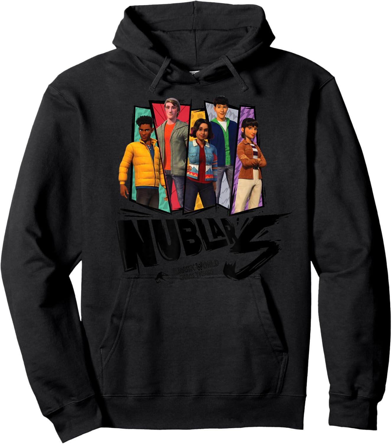 Jurassic World: Chaos Theory Nublar 5 Hoodie - Hoodie | Black