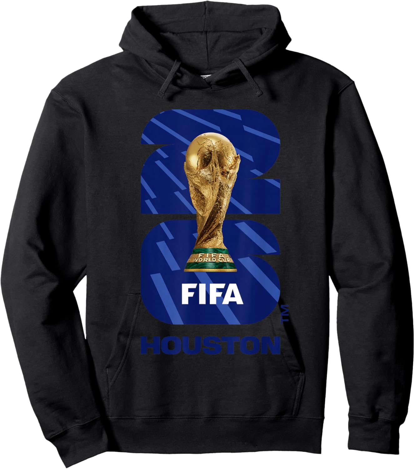 FIFA World CUP26 Houston Trophy Color Hoodie - Hoodie | Black