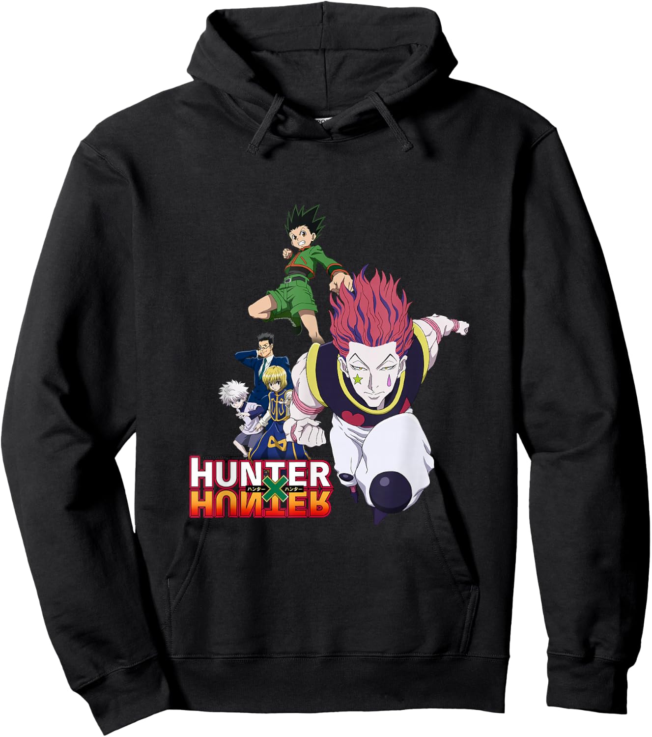 Hunter X Hunter Character Group Classic Hoodie - Hoodie | Black