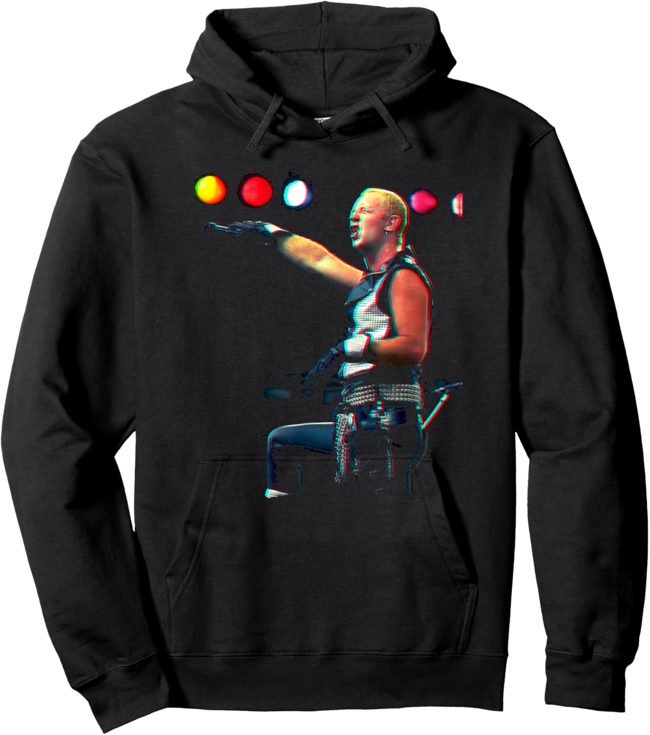 TV Times Judas Priest Singer Rob Halford 1983 Hoodie - Hoodie | Black