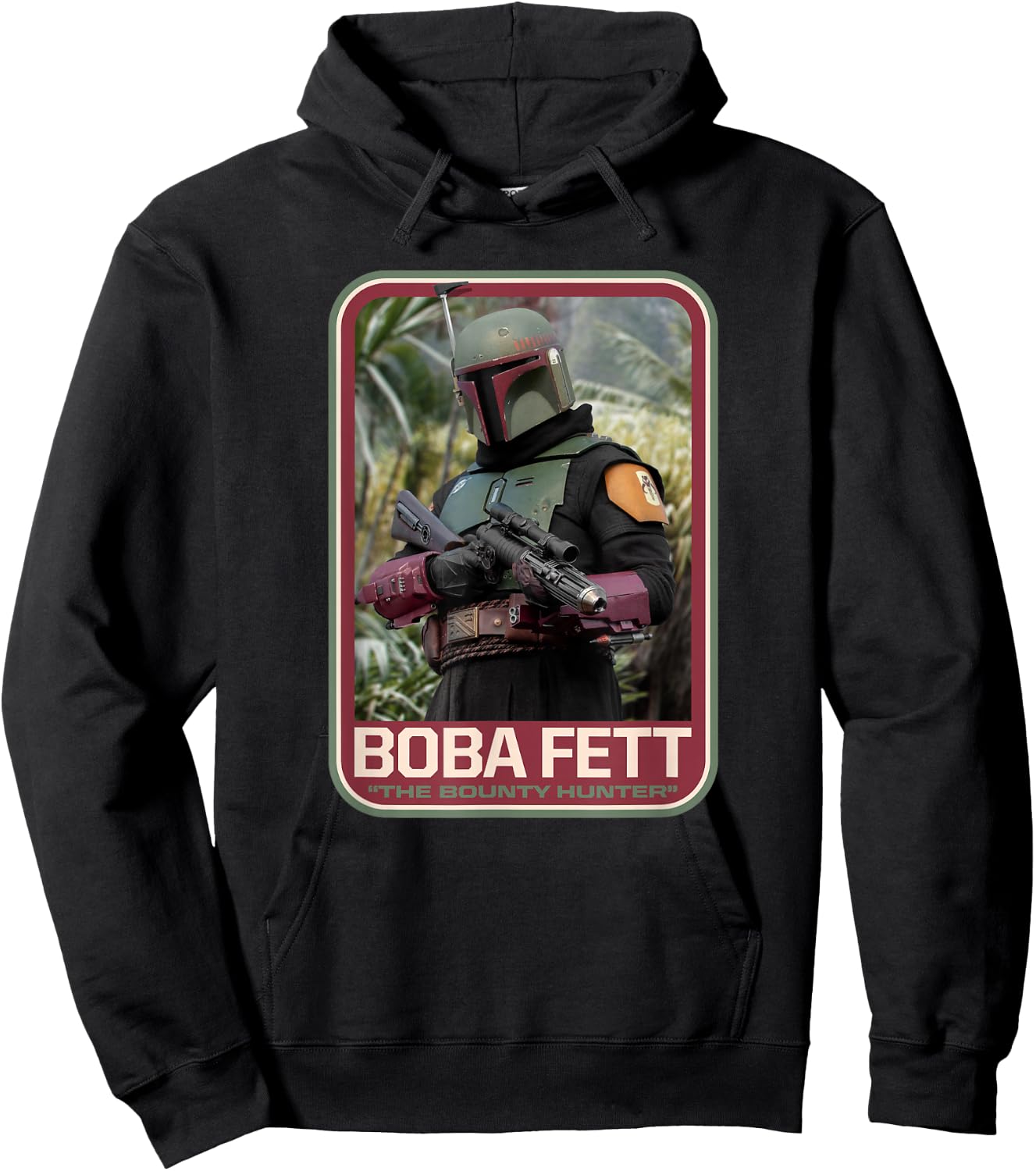 Star Wars The Mandalorian Boba Fett Hoodie - Hoodie | Black