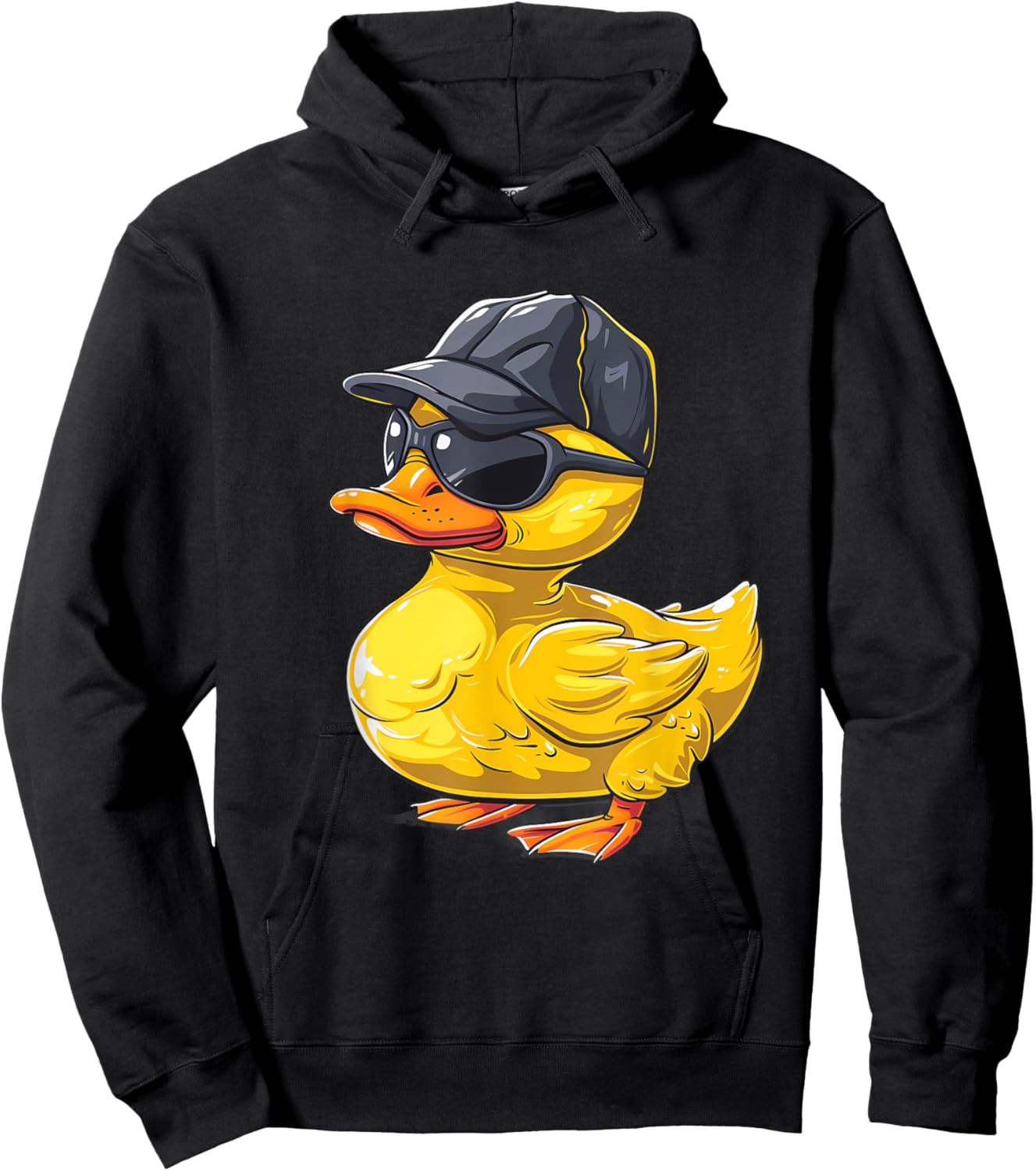 Rubber Duck Rubber Duckie Sunglasses Rubber Duck Lover Hoodie - Hoodie | Black