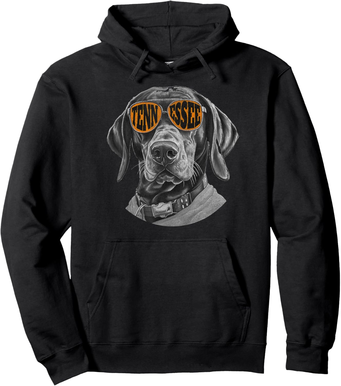 Tennessee Coonhound Dog Sport Lovers | Tennessee Tri Stars Women Kids Hoodie - Hoodie | Black