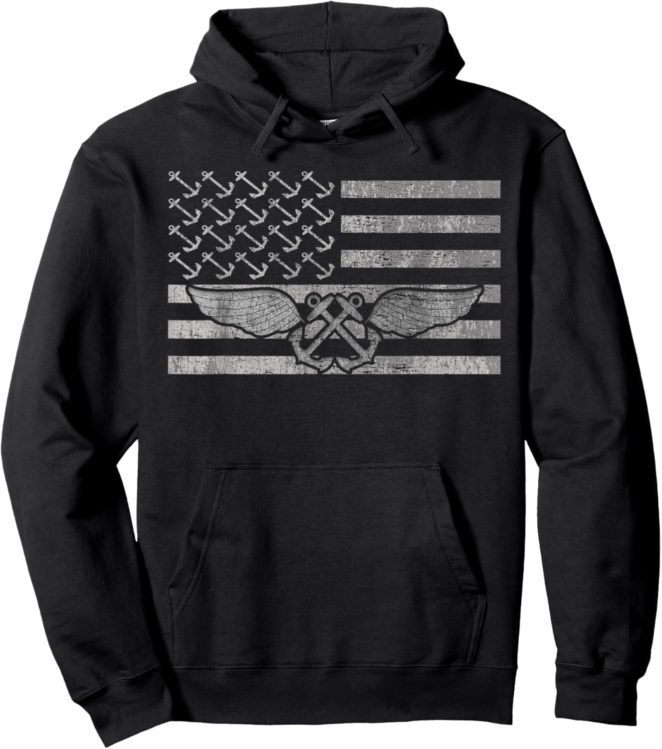 Boatswain Aviation US Military Hoodie - Hoodie | Black