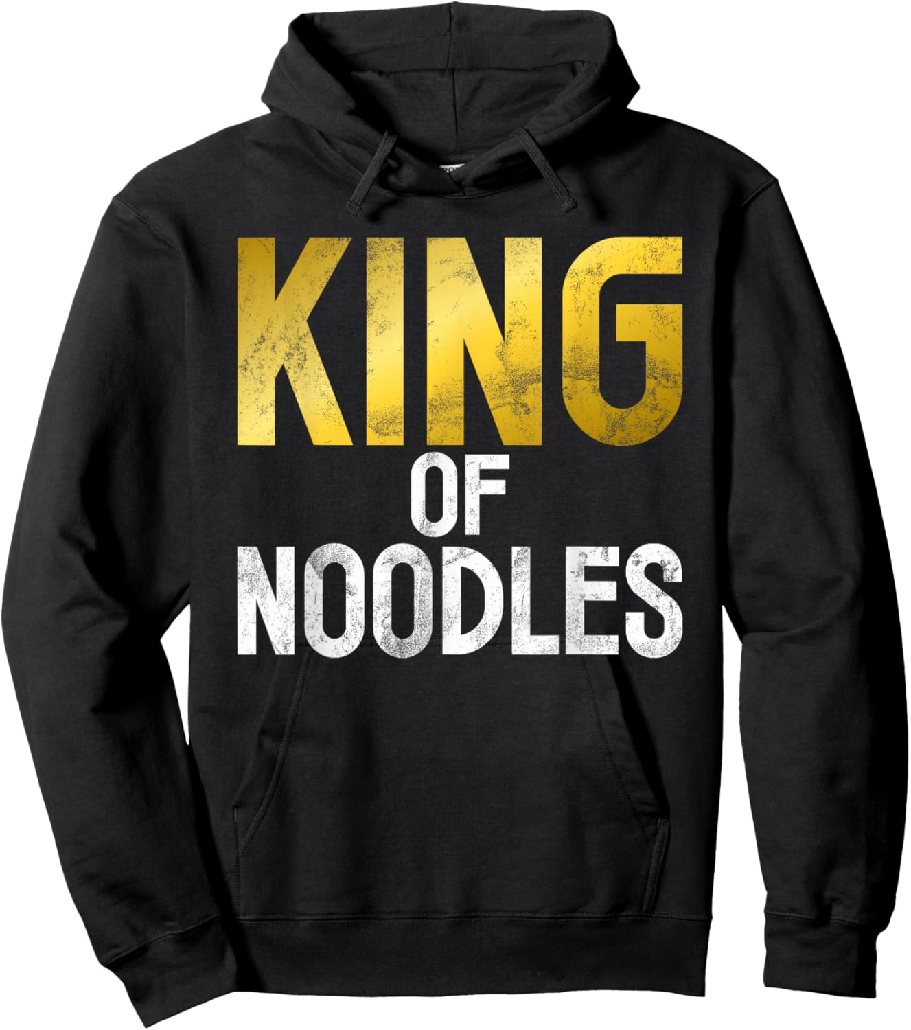 King of Noodles Hoodie - Hoodie | Black