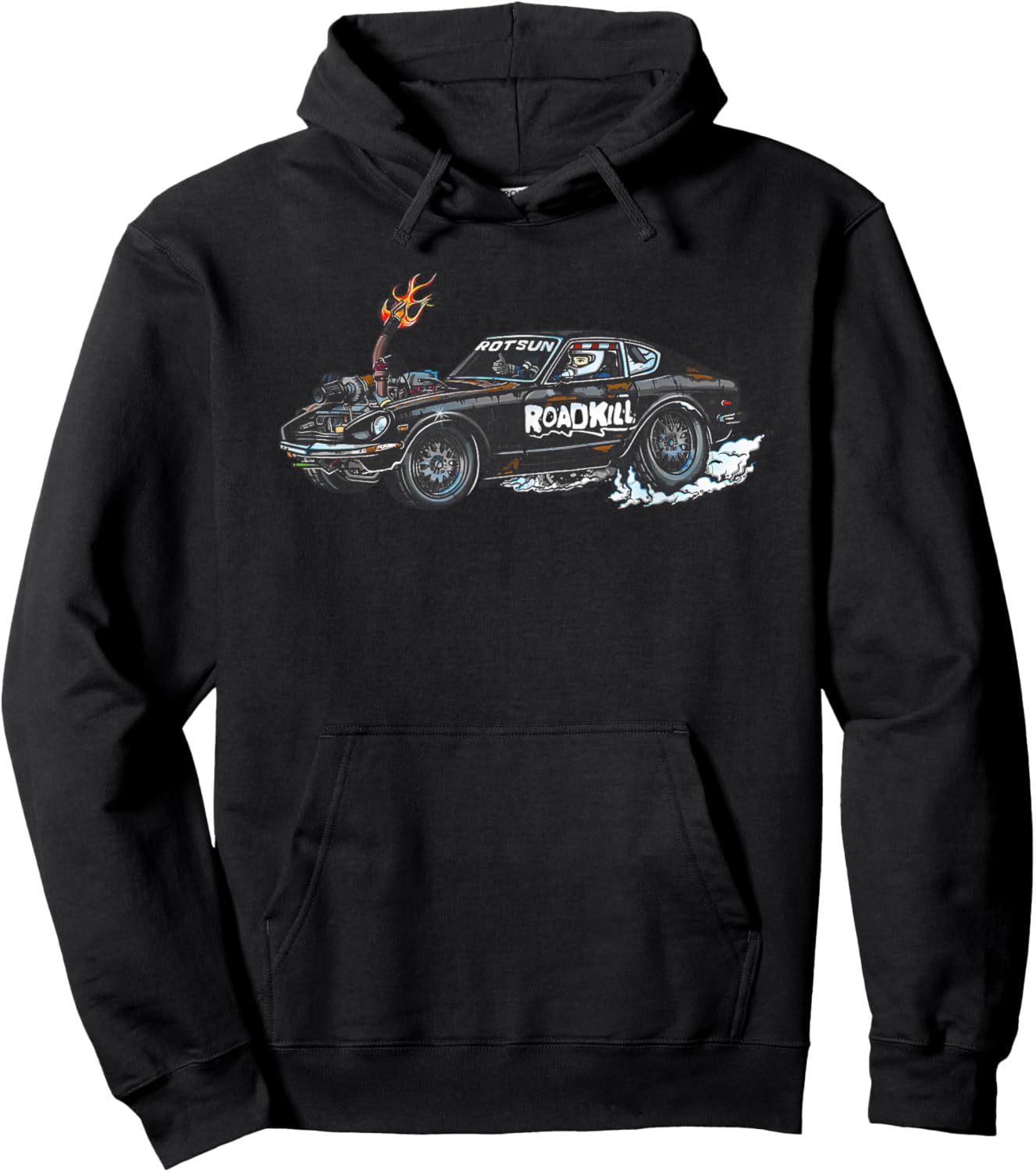 Roadkill Rotsun Fleece Hoodie - Hoodie | Black