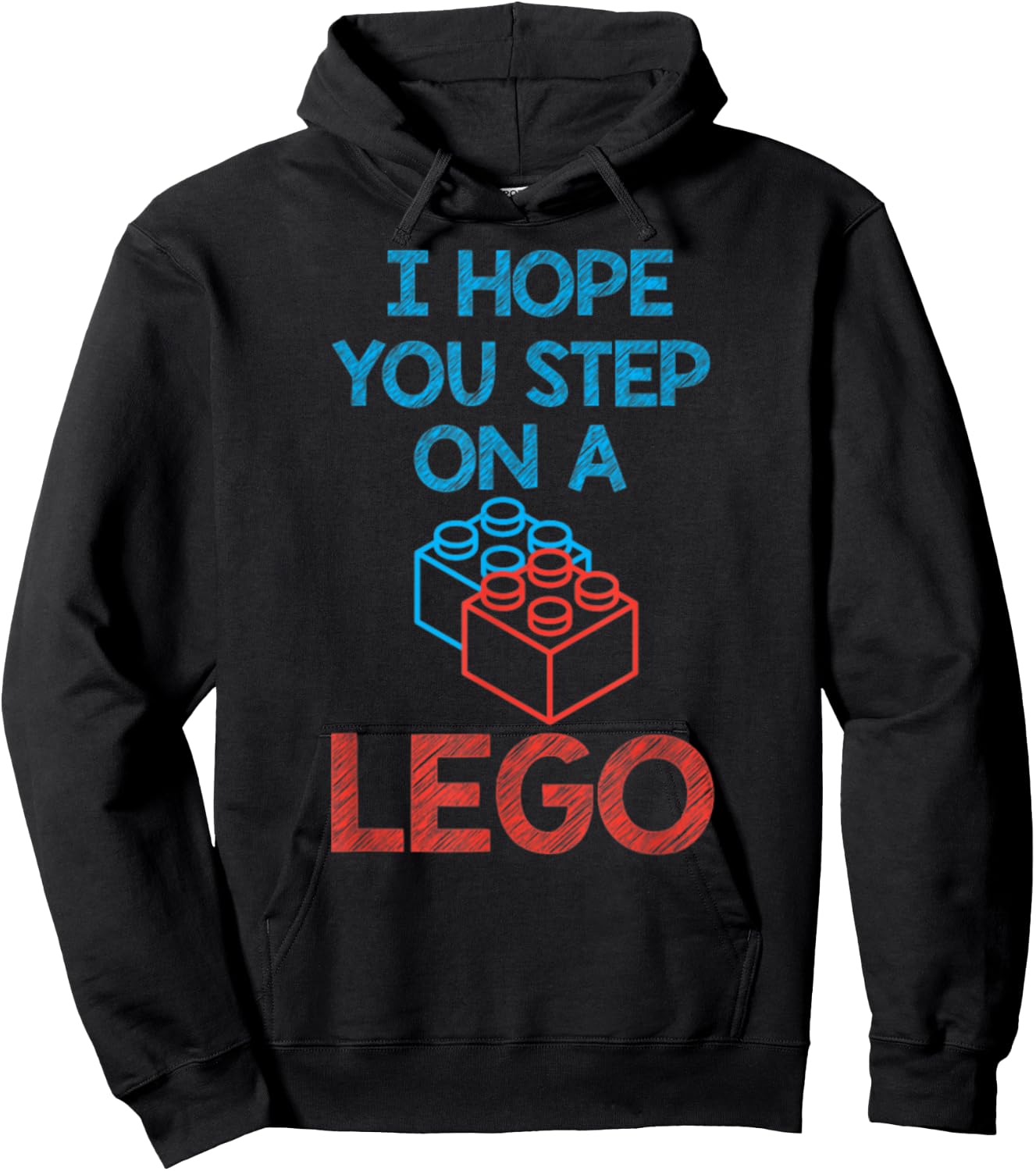 I Hope You Step On A Building Blocks Master Hoodie - Hoodie | Black