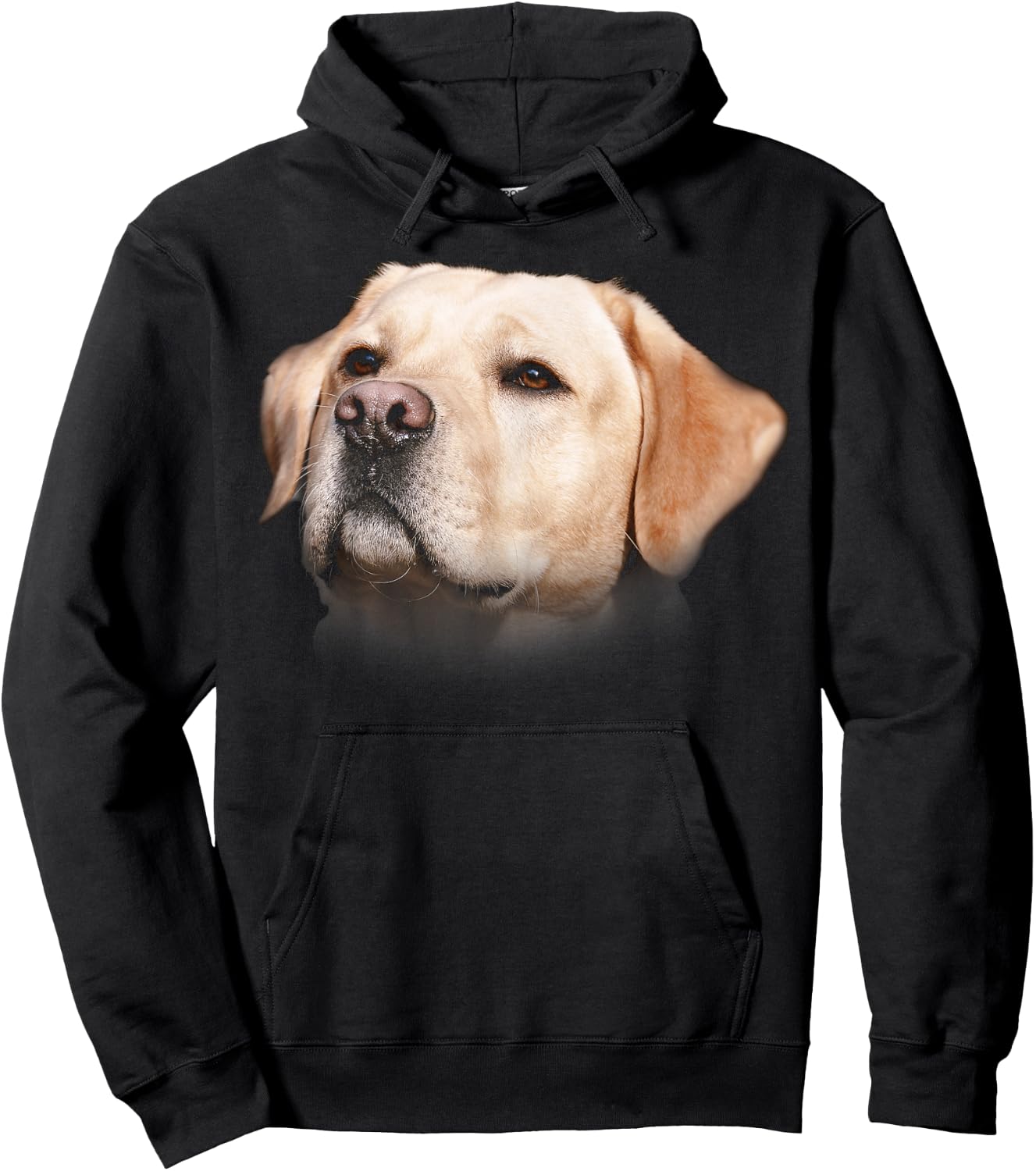 Yellow Labrador Fetch Dog Women Kids Hoodie - Hoodie | Black