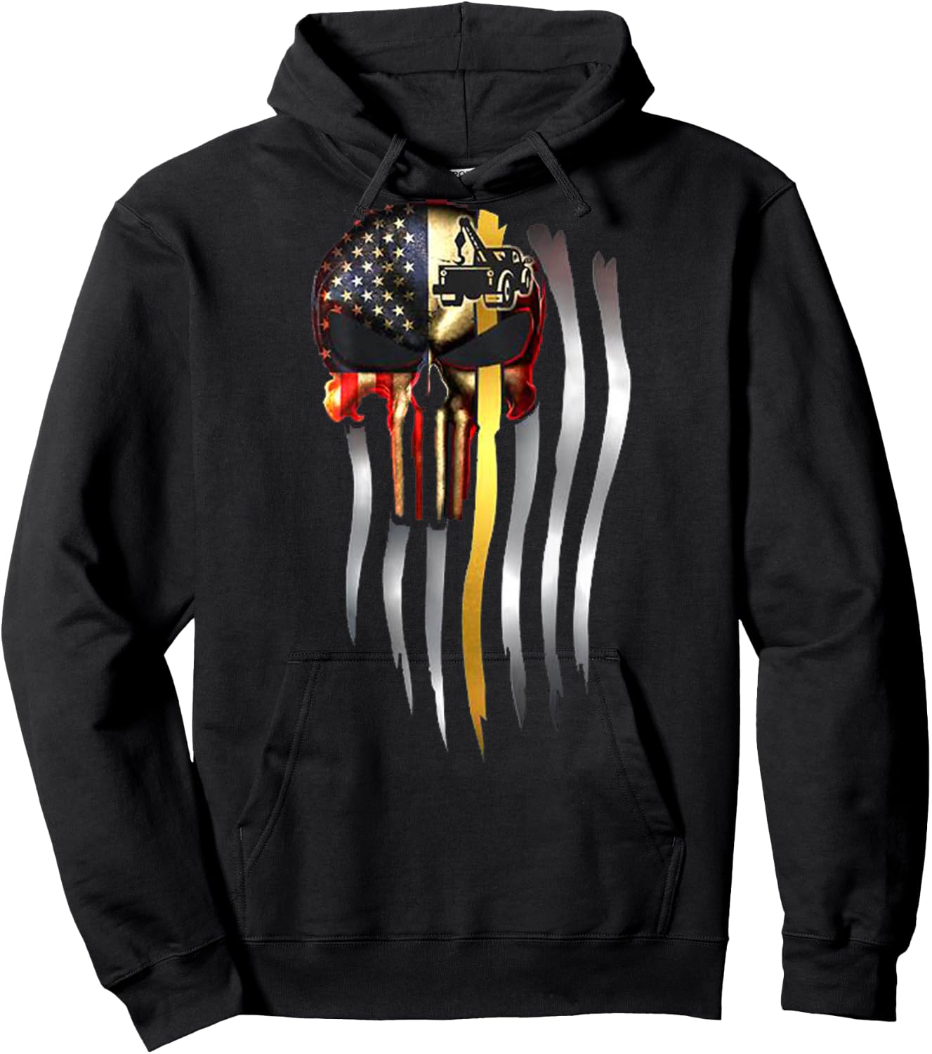 Proud Tow Truck Operator Hoodie - Hoodie | Black