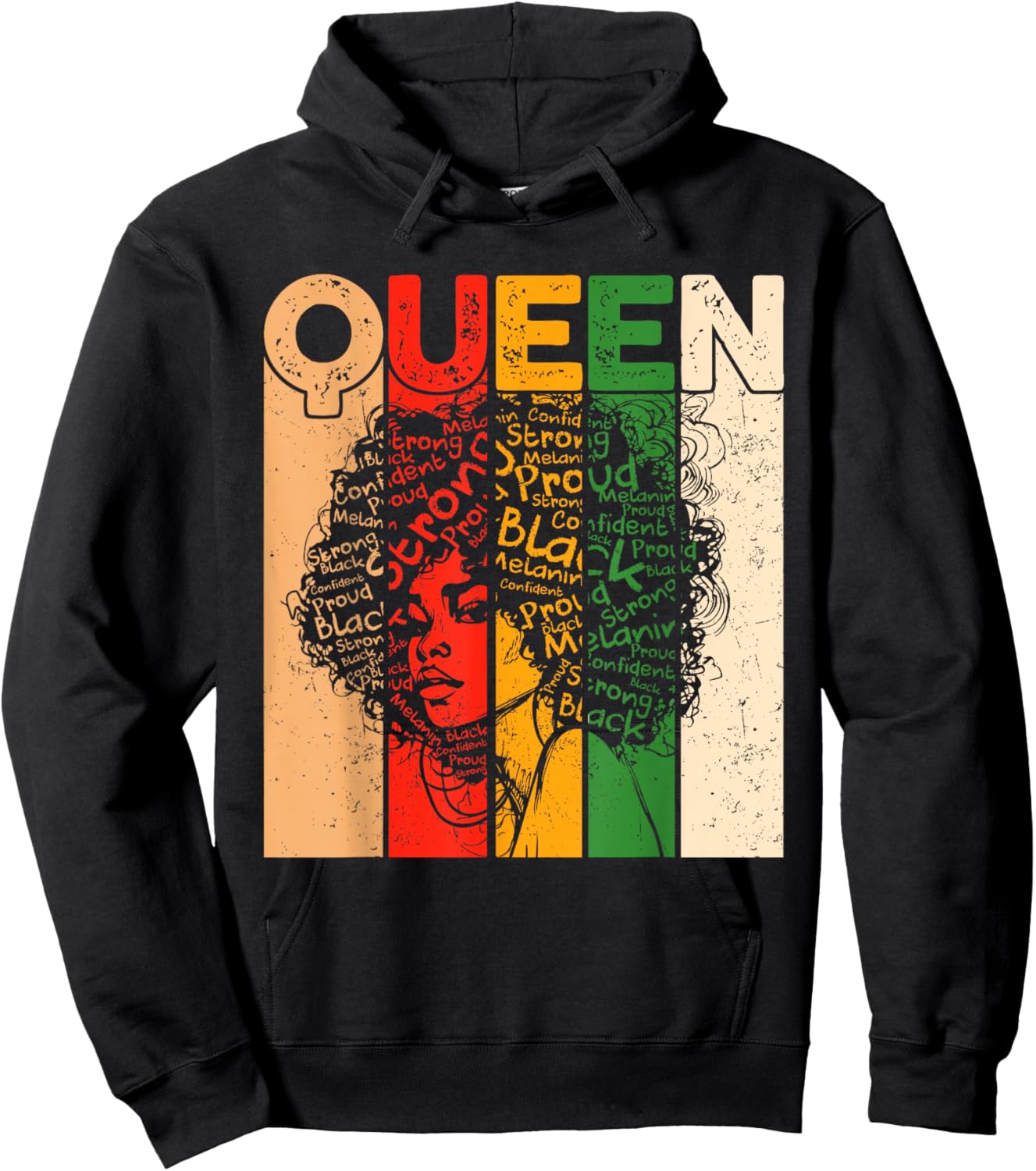 Juneteenth Black History African Queen Freedom 1865 Hoodie - Hoodie | Black