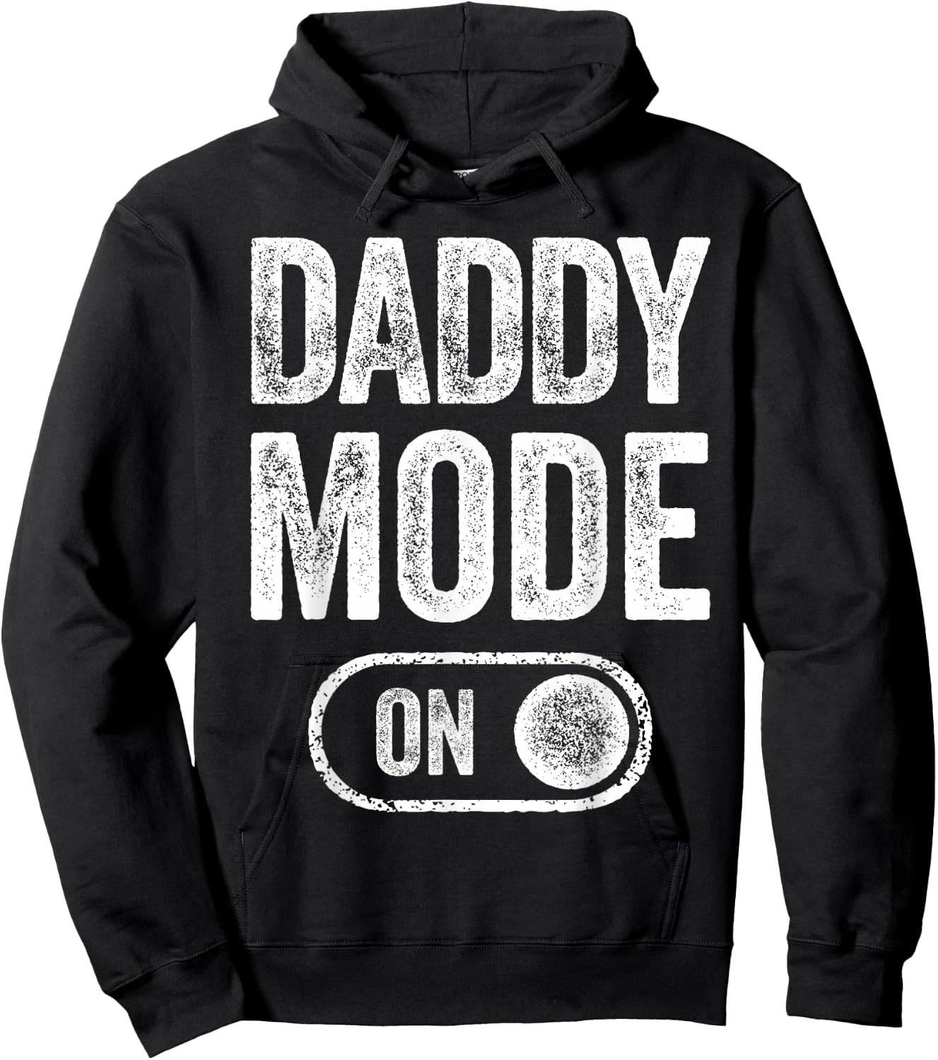 Daddy Mode On Funny Soon To Be Dad Gifts 1St Time Dad Father Hoodie - Hoodie | Black