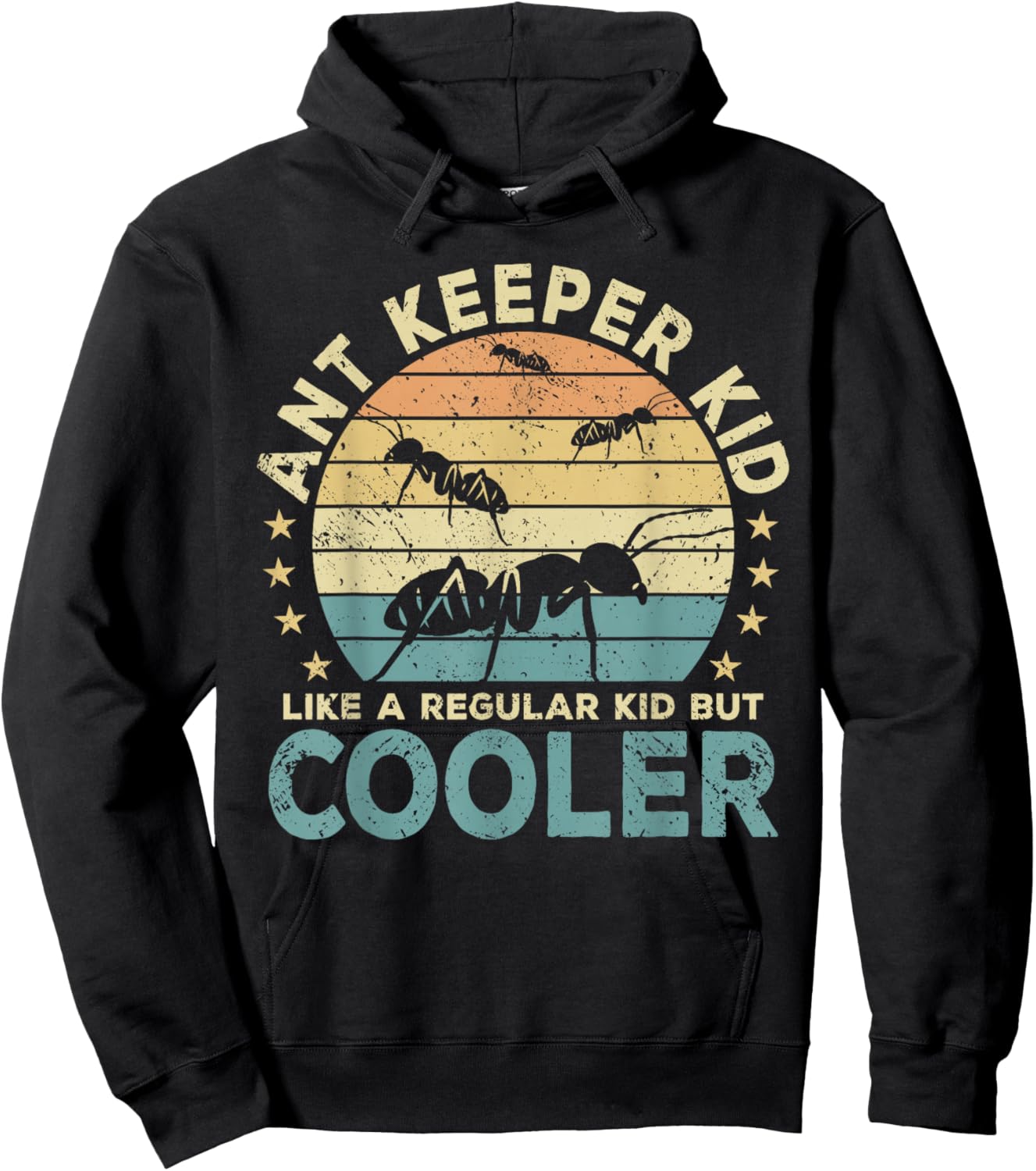 Ant Keeper Kid Ants Funny Ant Keeping Hoodie - Hoodie | Black