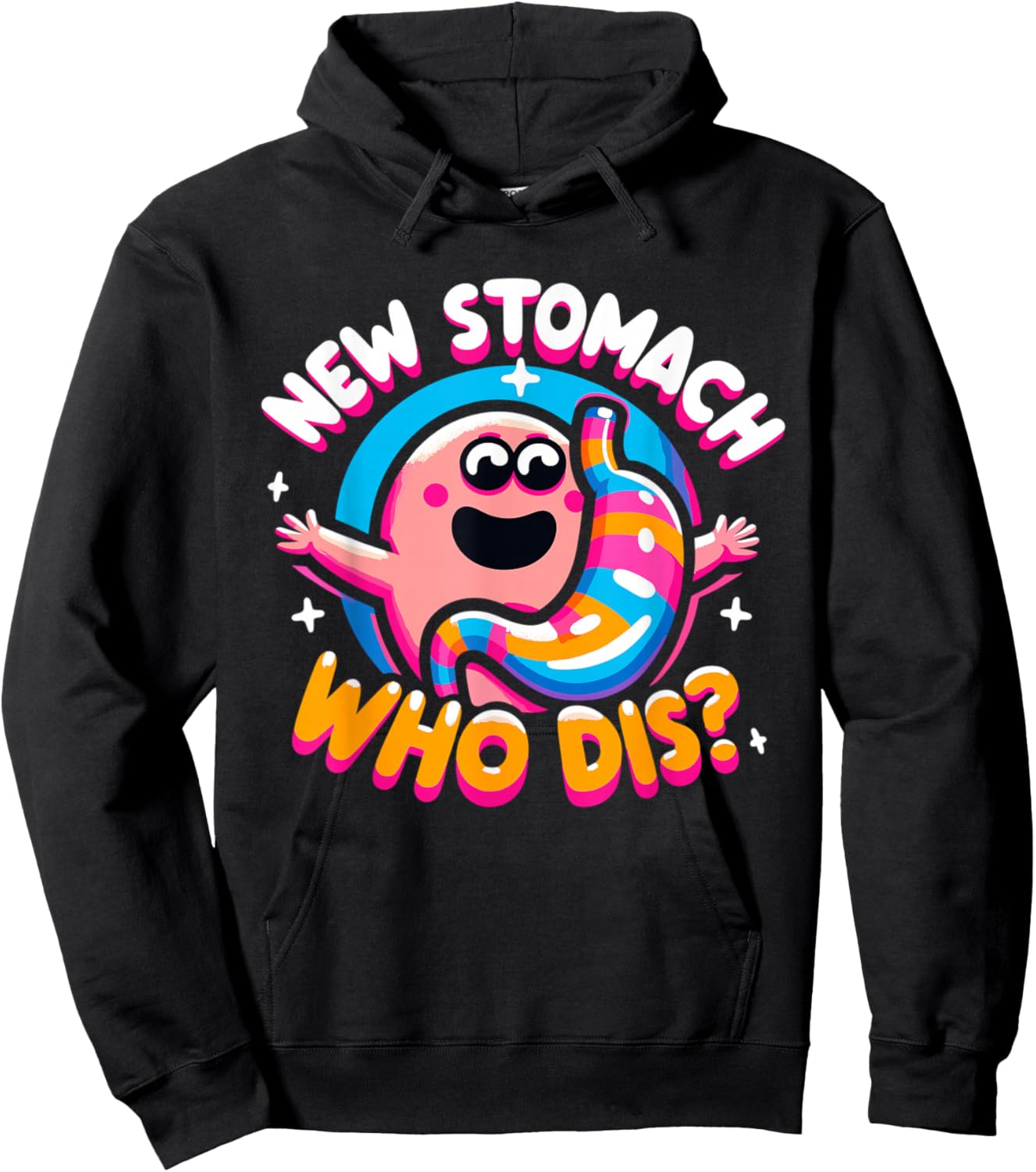 Gastric Sleeve Surgery Gastrectomy Weight Loss Journey Hoodie - Hoodie | Black