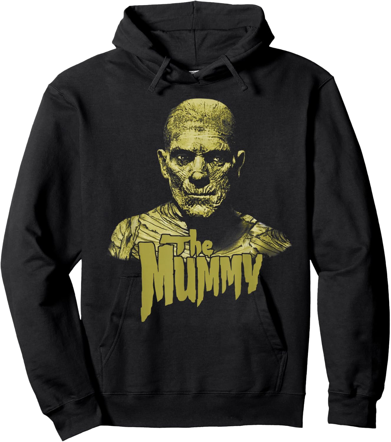 Universal Monsters The Mummy Dark Portrait Hoodie - Hoodie | Black