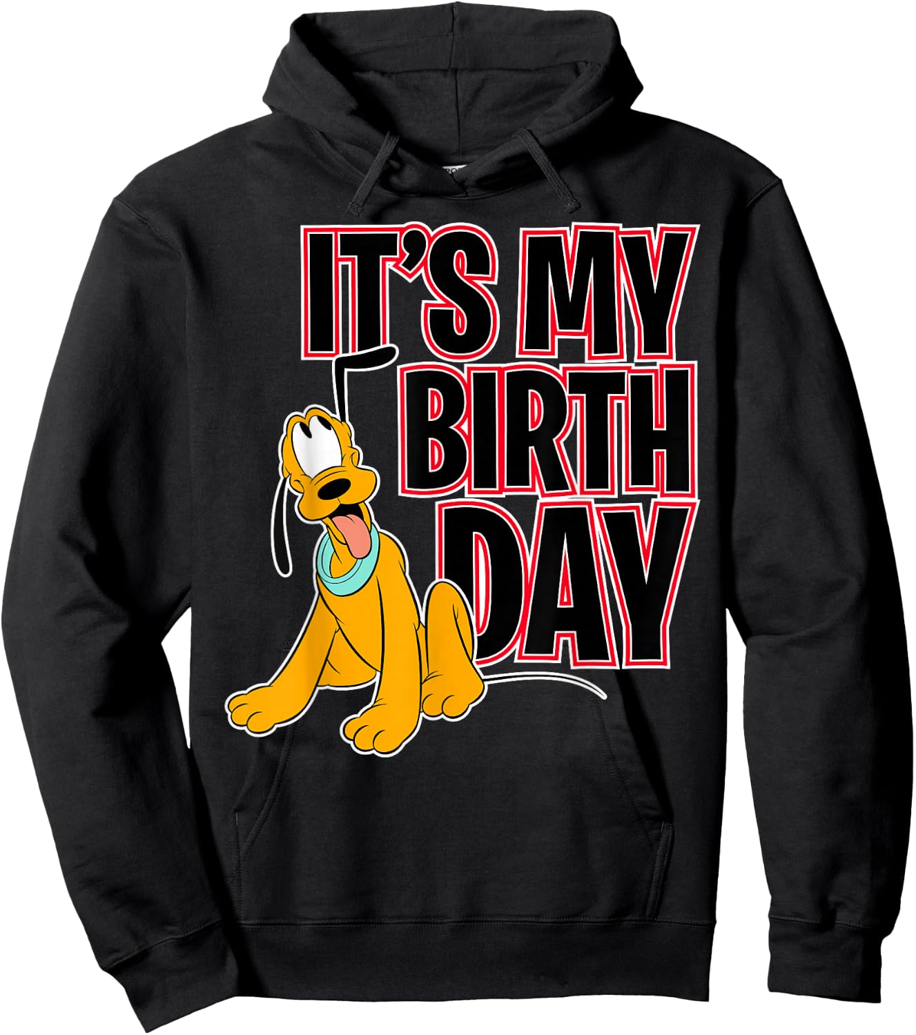Pluto - Birthday Hoodie - Hoodie | Black