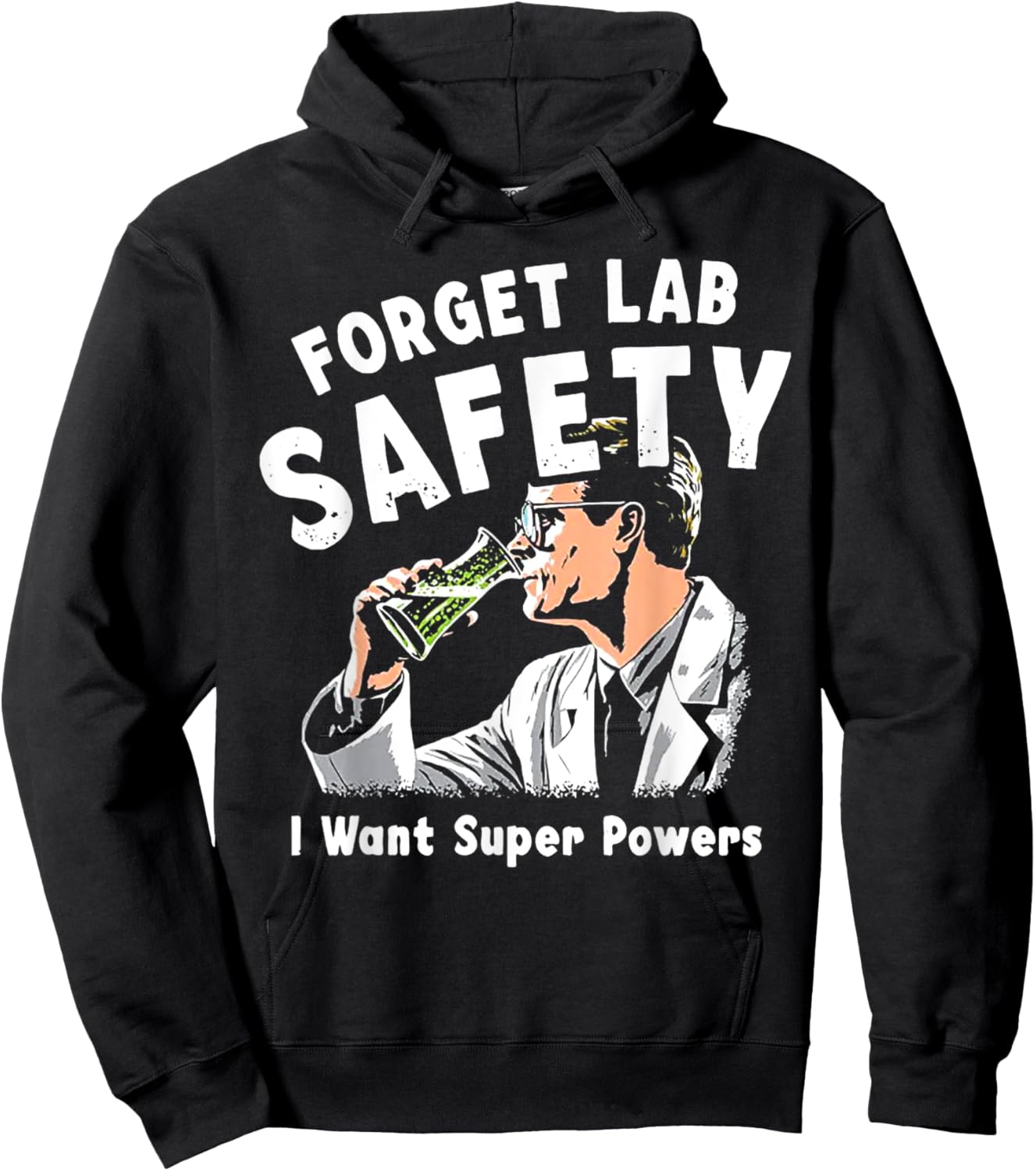 Forget Lab Safety Hoodie - Hoodie | Black