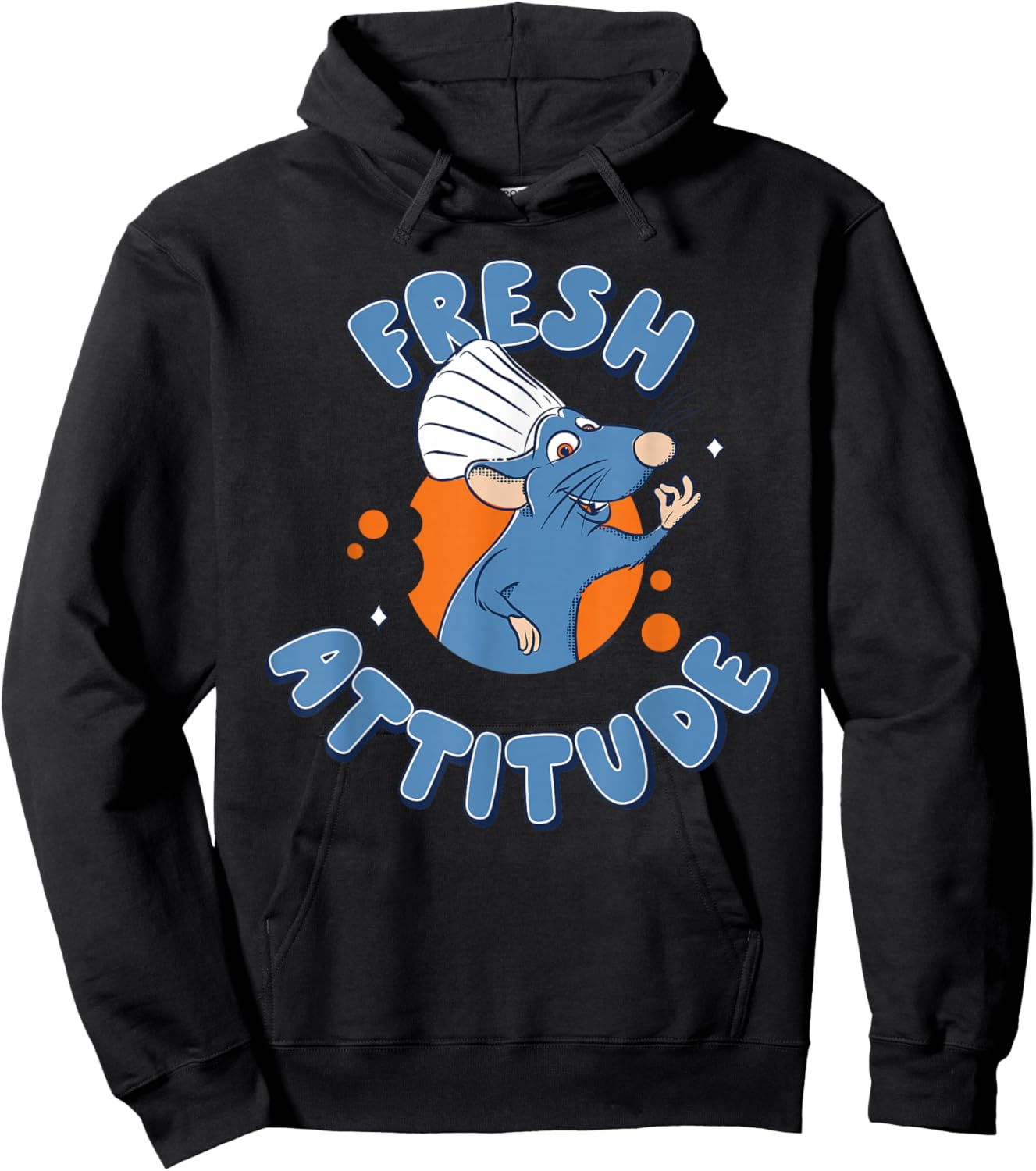 Disney and Pixar's Ratatouille Chef Remy Fresh Attitude Hoodie - Hoodie | Black