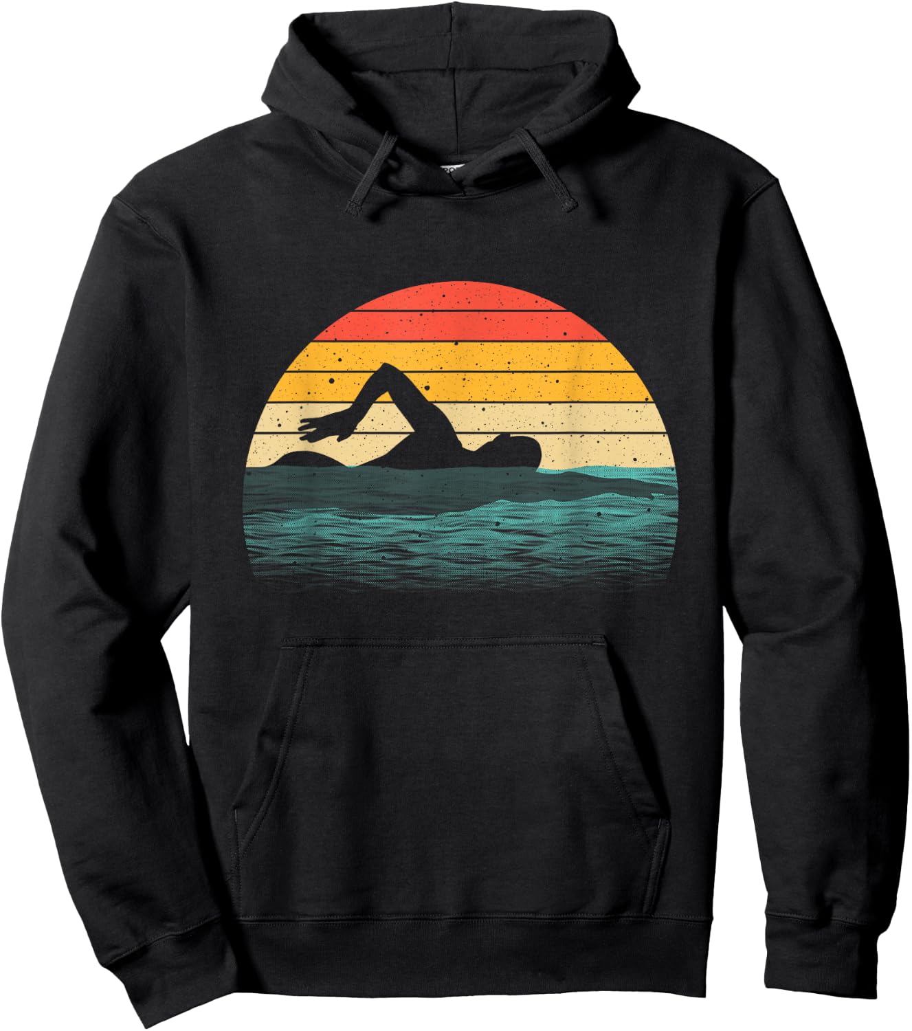 Swimming Gift Women Boys Girls Swimmer Swim Coach Hoodie - Hoodie | Black