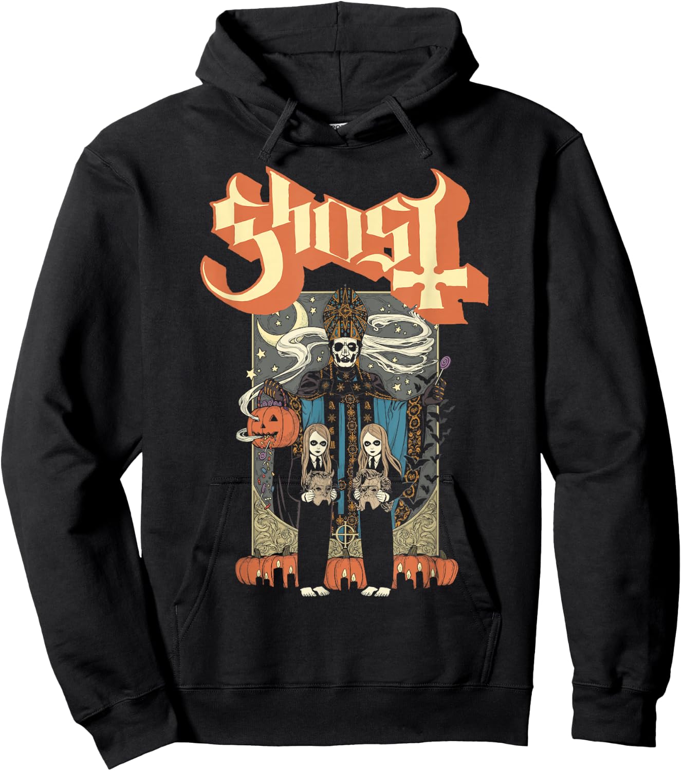 Ghost – Halloween Twins Hoodie - Hoodie | Black