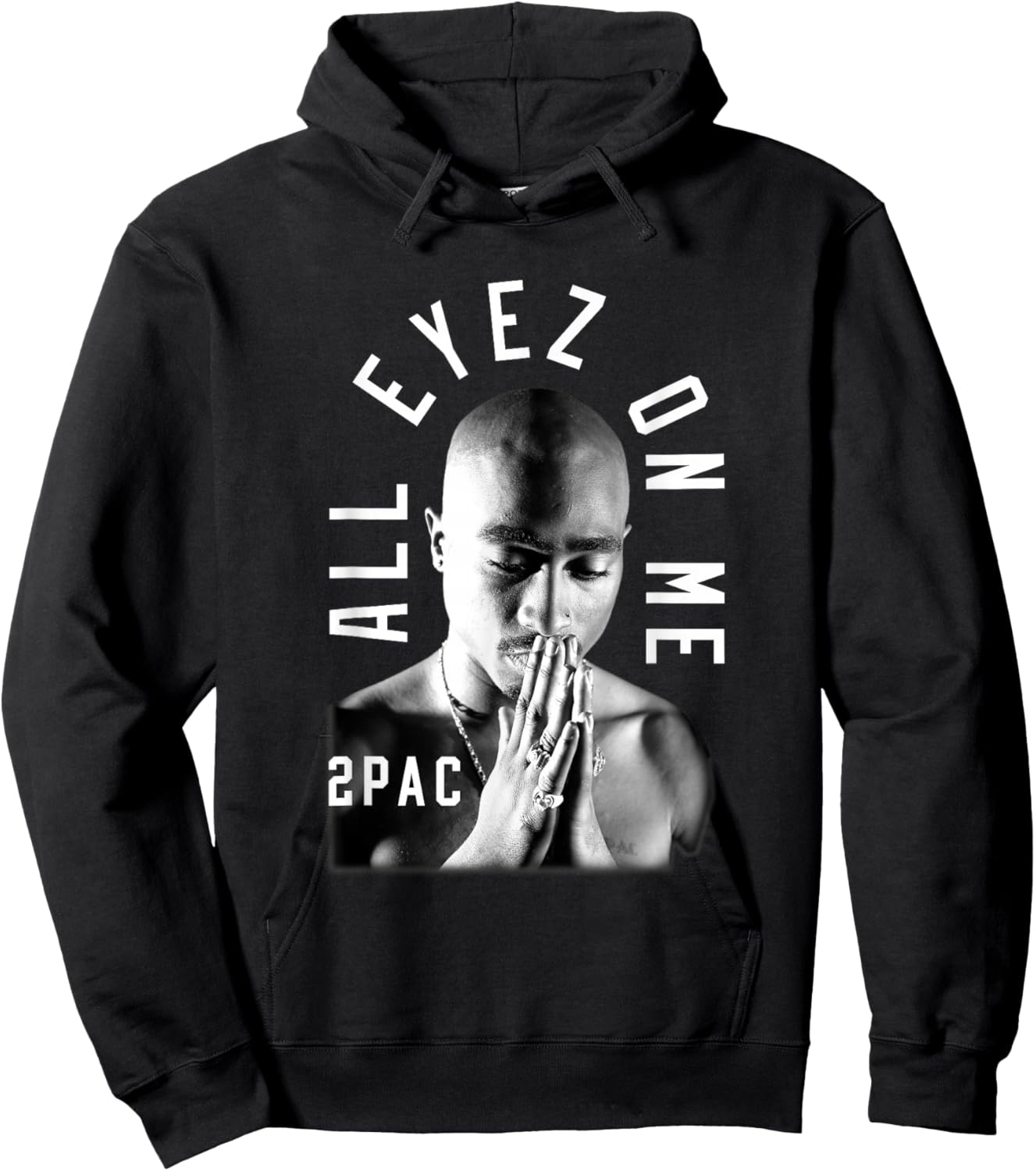 Tupac Me Against The World Hoodie - Hoodie | Black