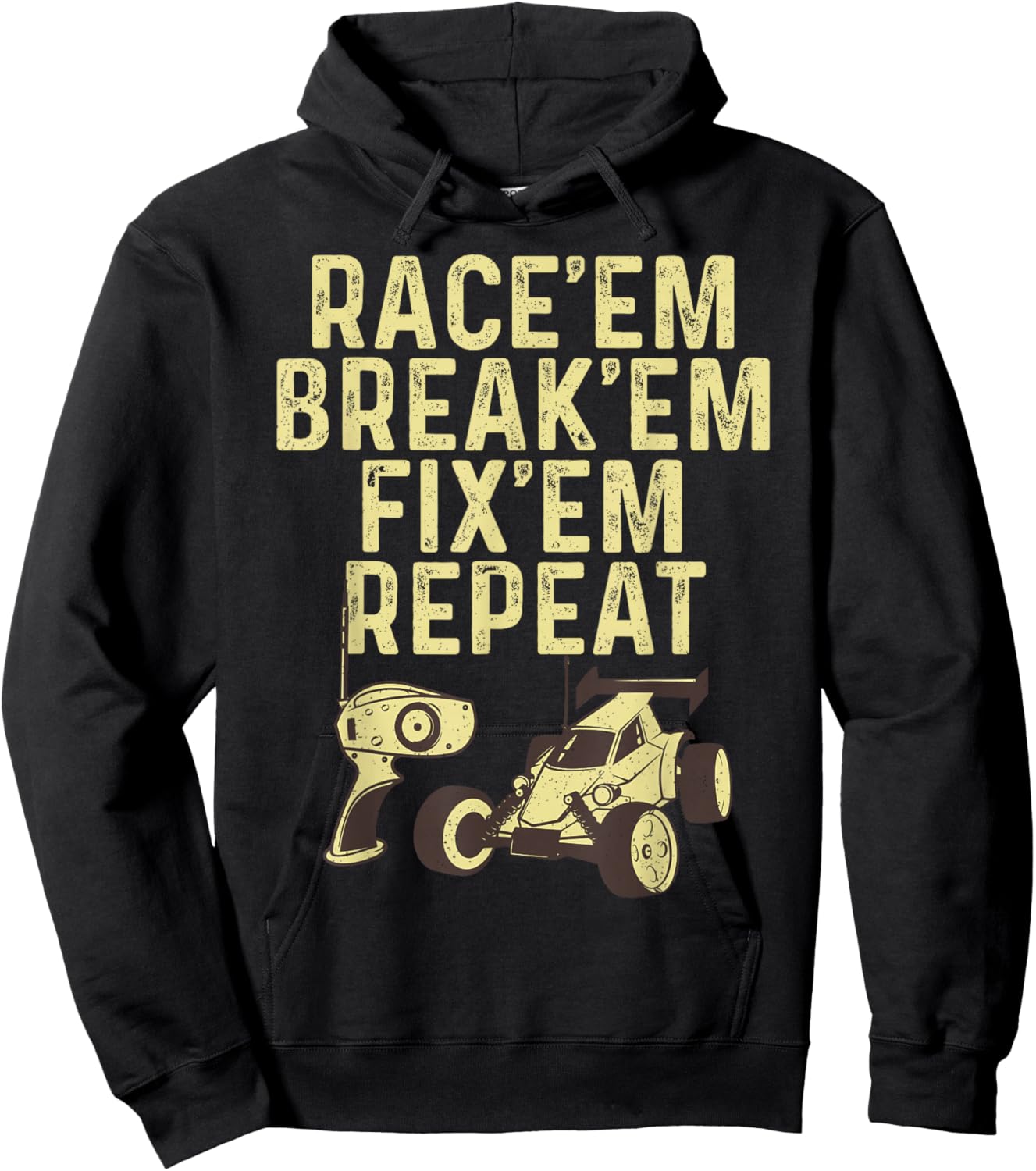 Cool RC Car Design Women RC Car Racing Race Lover Hoodie - Hoodie | Black