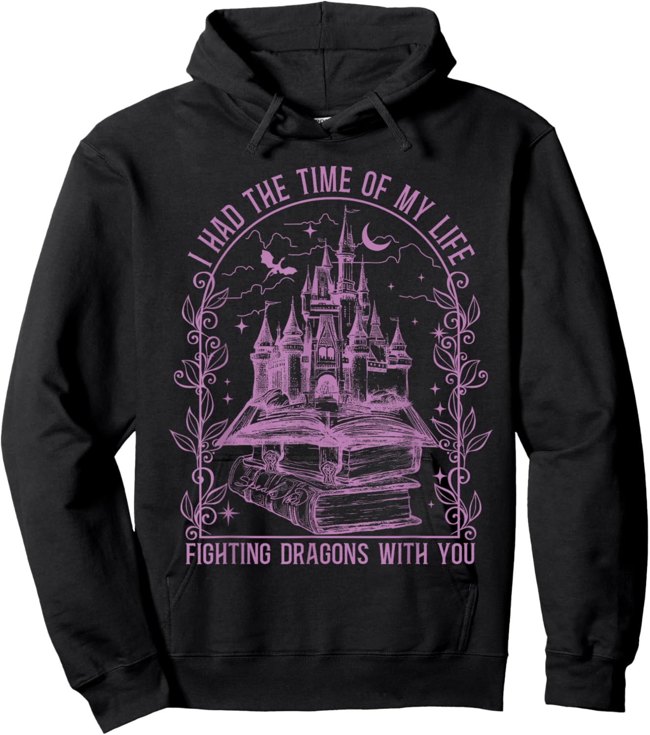 I Had The Time Of My Life Fighting Dragons With You Retro Hoodie - Hoodie | Black