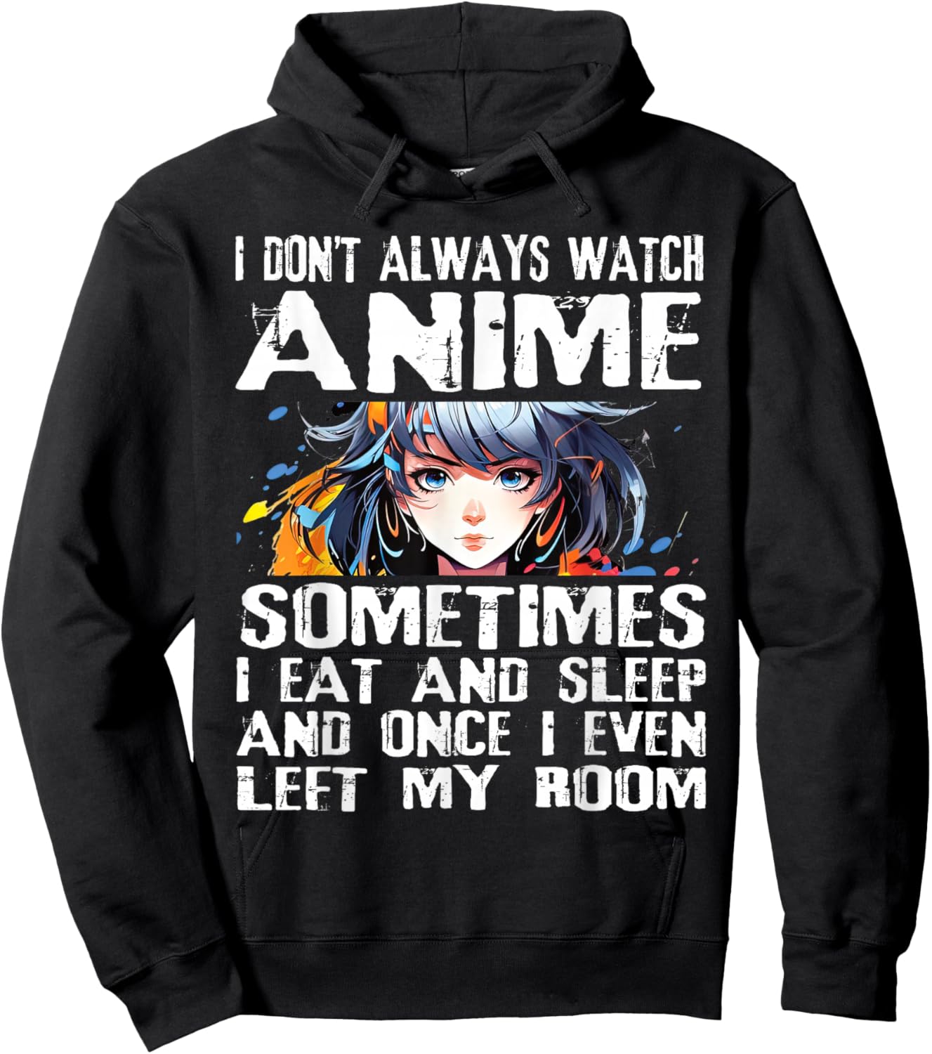 Anime Idea For Teen Girls 14 To 16 Women Japanese Manga Kids Hoodie - Hoodie | Black