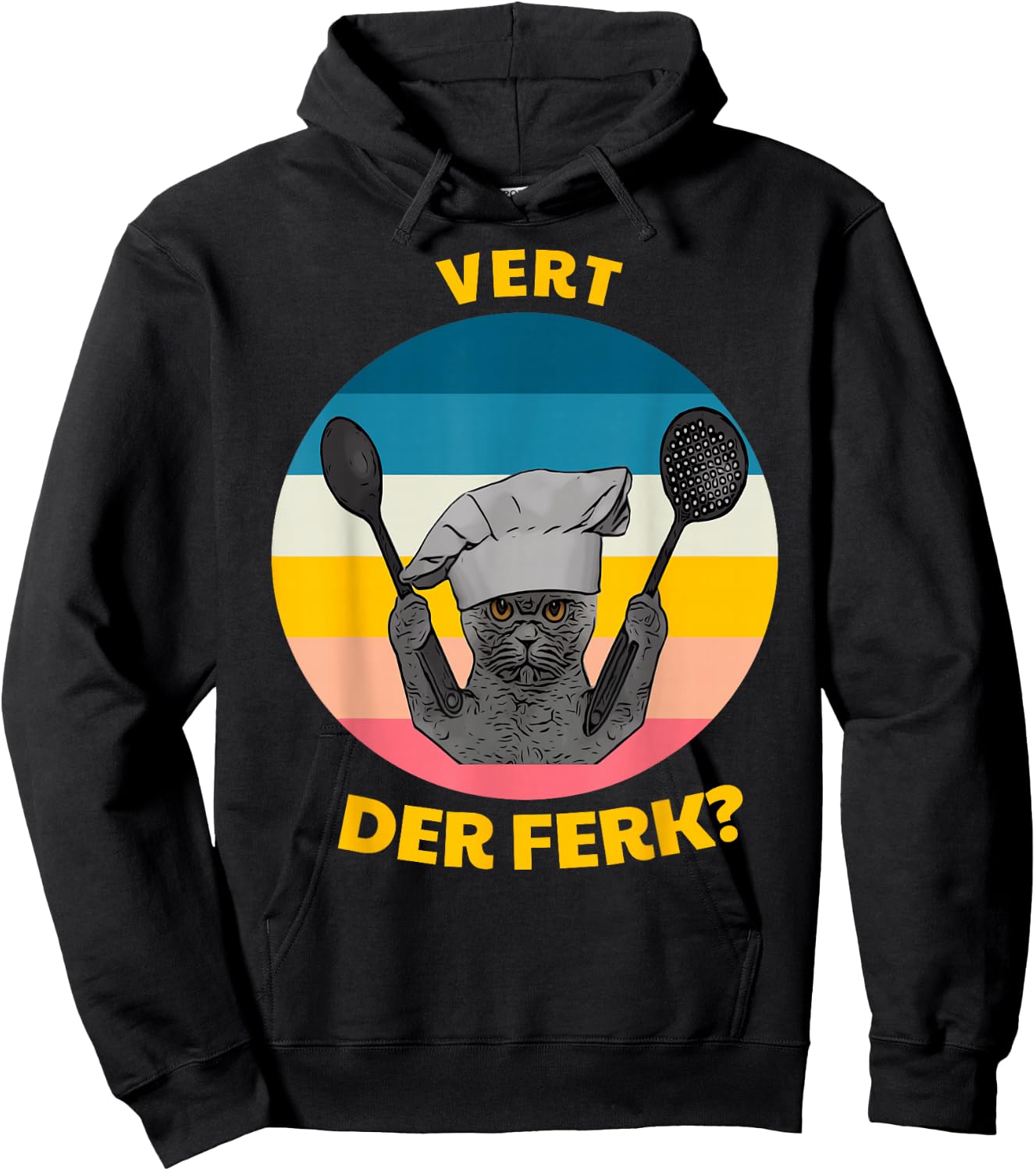 Vert Der Ferk Hoodie - Hoodie | Black