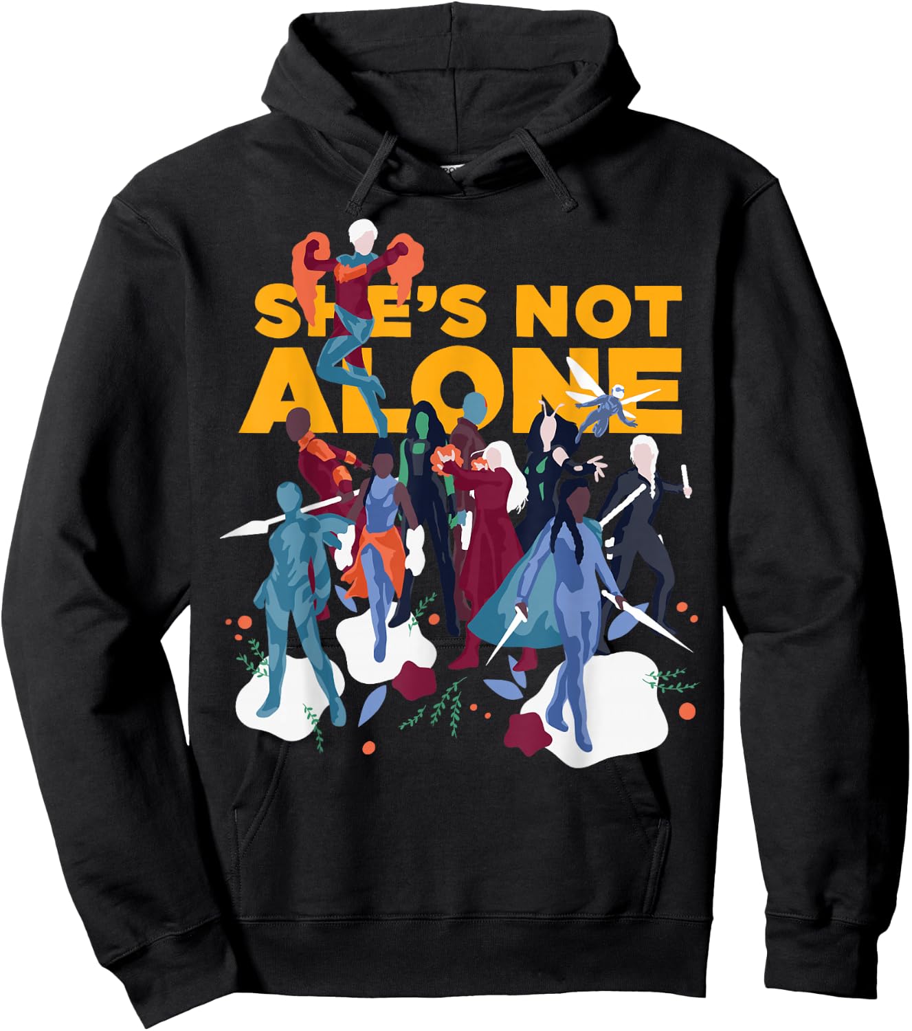 Marvel Avengers: Endgame She's Not Alone Hoodie - Hoodie | Black