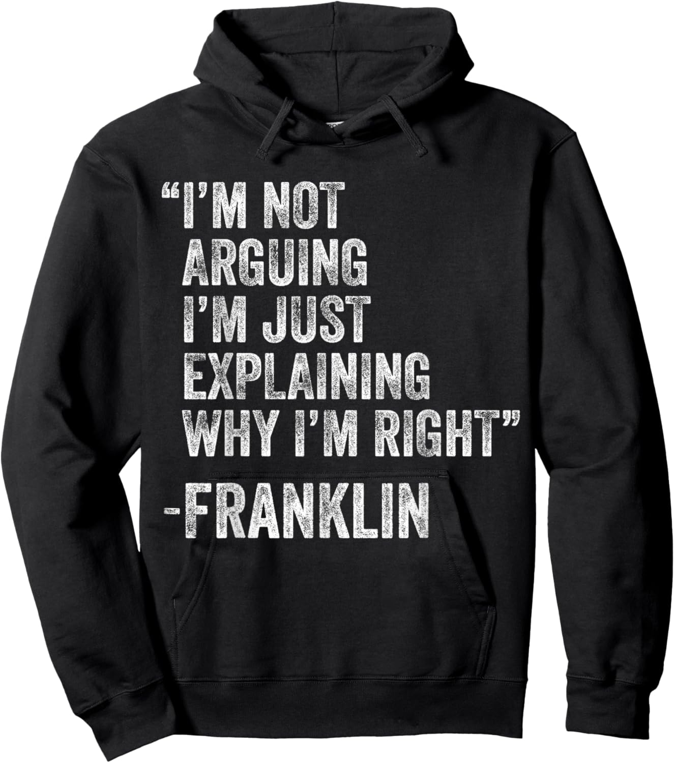 Franklin Quote Funny Birthday Custom Name Idea Engineer Hoodie - Hoodie | Black