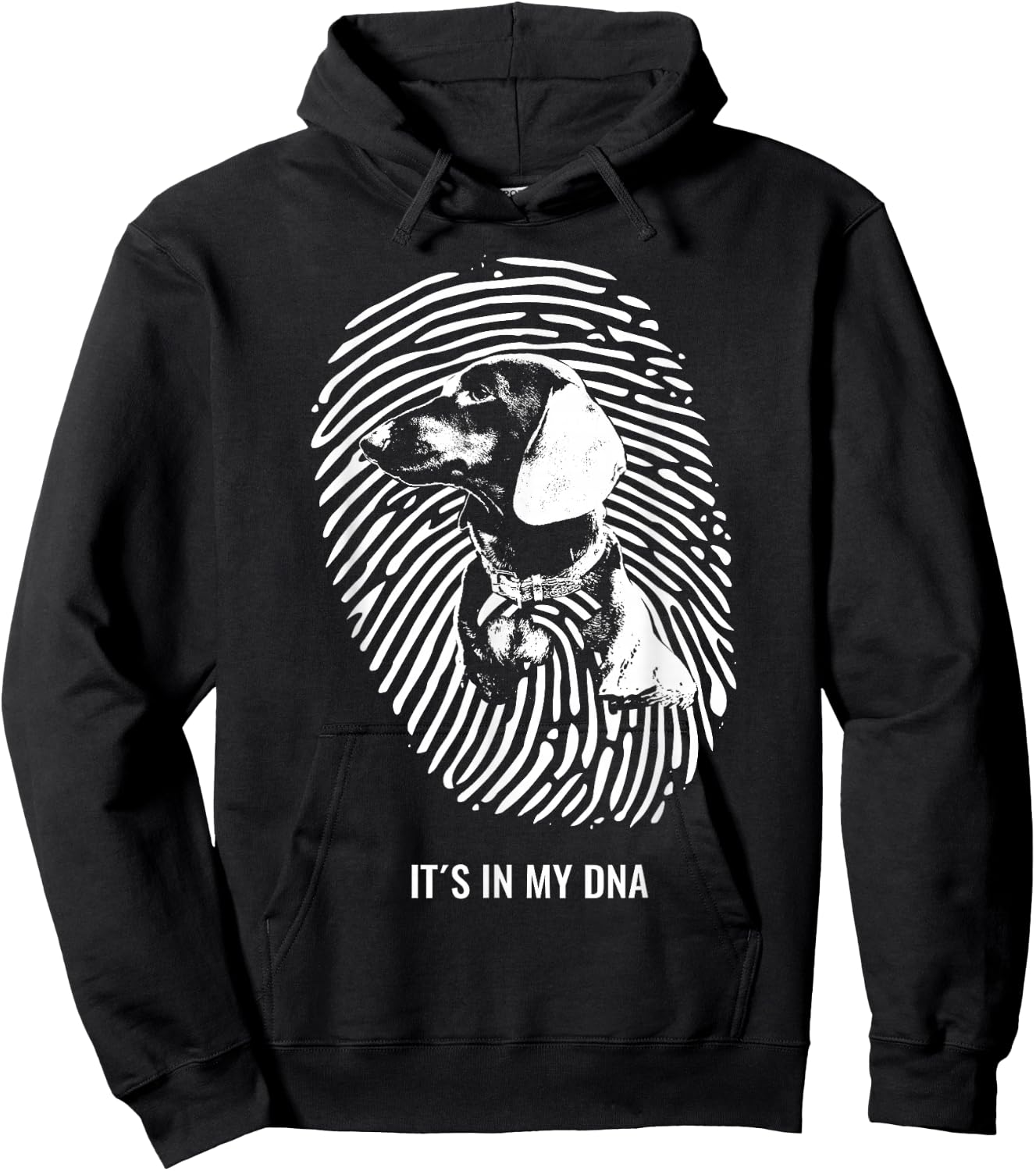 Dachshund Dachshund Teckel Hoodie - Hoodie | Black