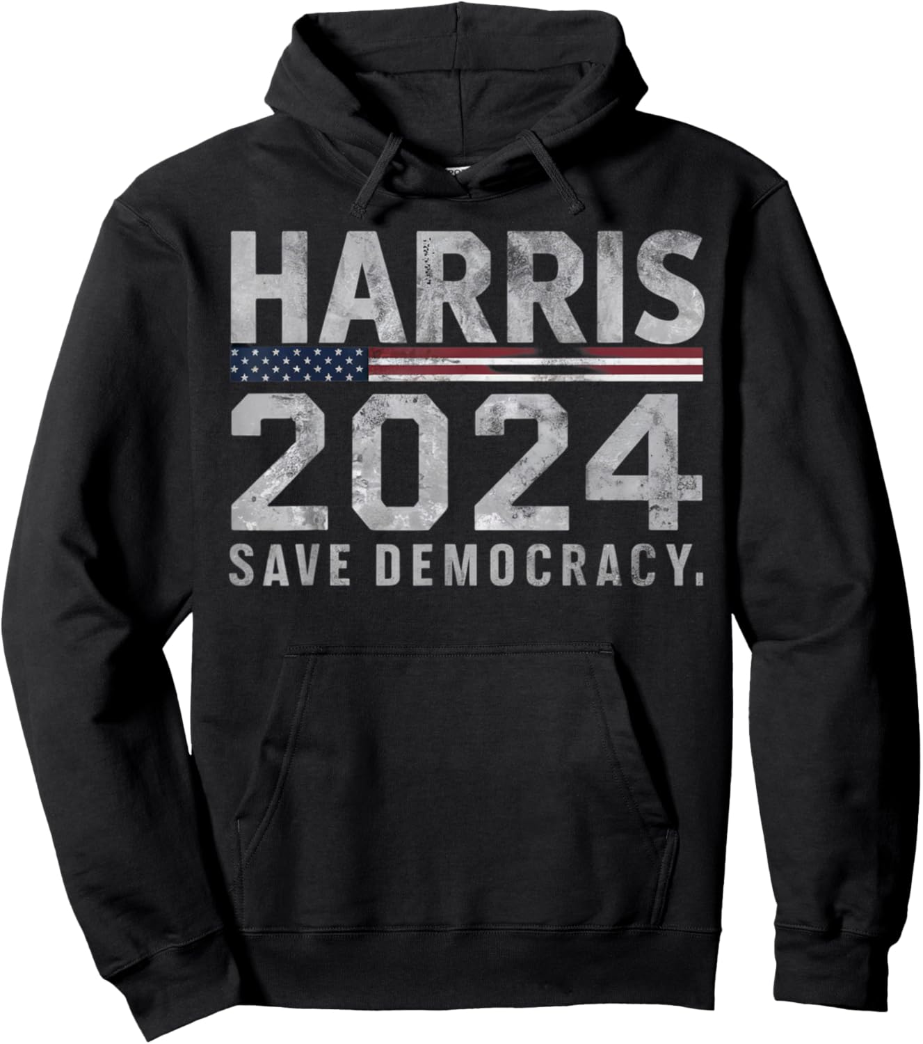 Save Democracy Kamala Harris for President 2024 Hoodie - Hoodie | Black