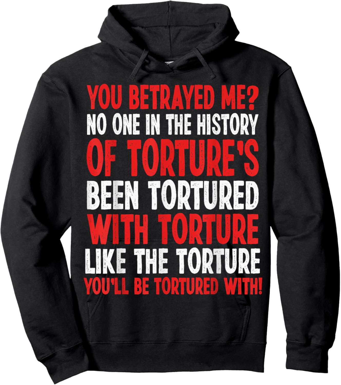 Crowleys Torture Quote Funny SPN Reference Hoodie - Hoodie | Black