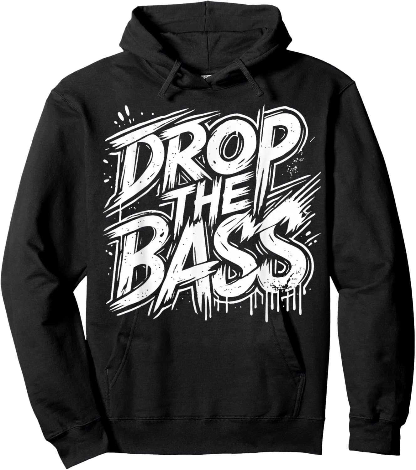 Bass Head Dubstep Drop The Bass Hoodie - Hoodie | Black