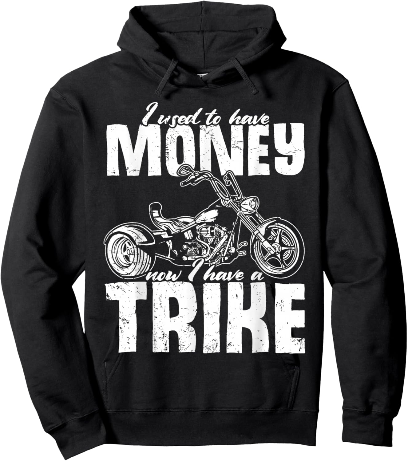 Trike Motorcycle Owner Triker Motortrike Biker Hoodie - Hoodie | Black
