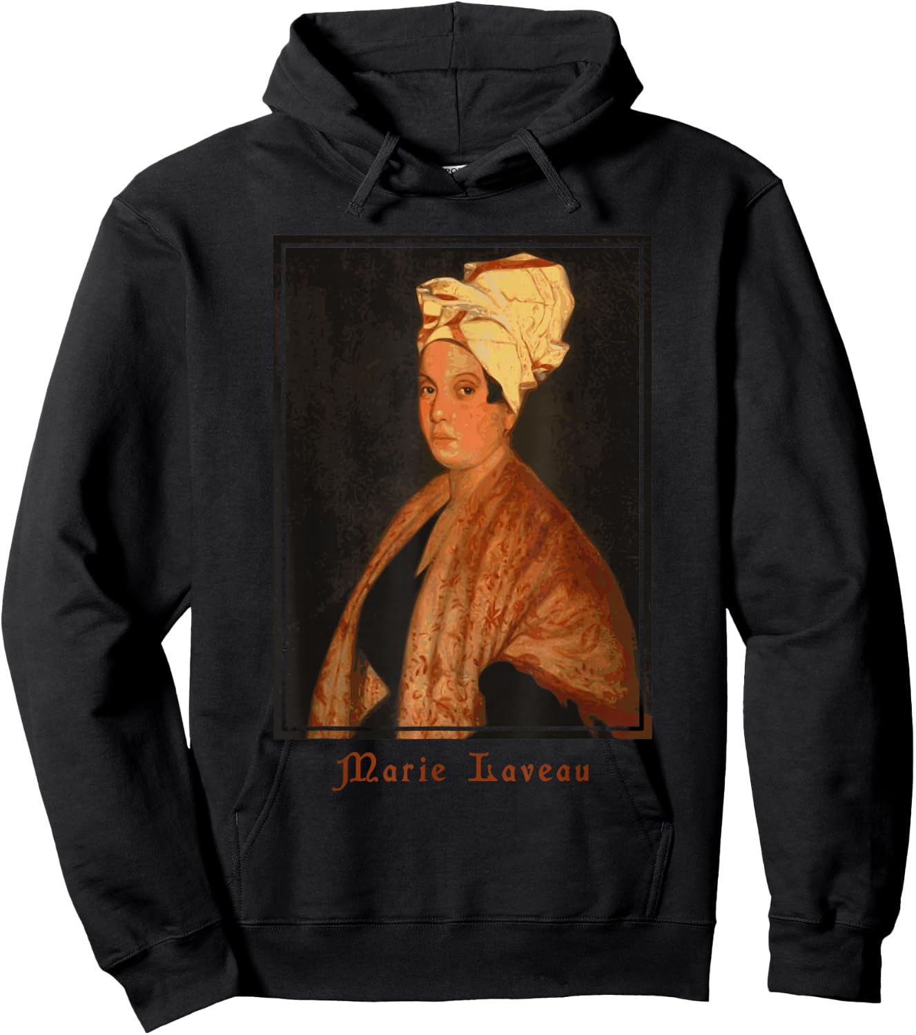 Marie Laveau Voodoo Queen of New Orleans ATR Hoodoo Rootwork Hoodie - Hoodie | Black