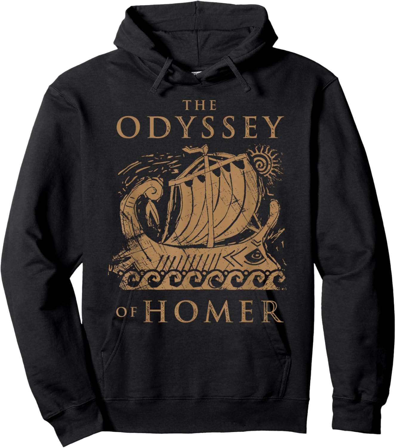 Odisea Soulz Iliad Odyssey Homer Ancient Greek History Book Odyssey , Small Hoodie - Hoodie | Black