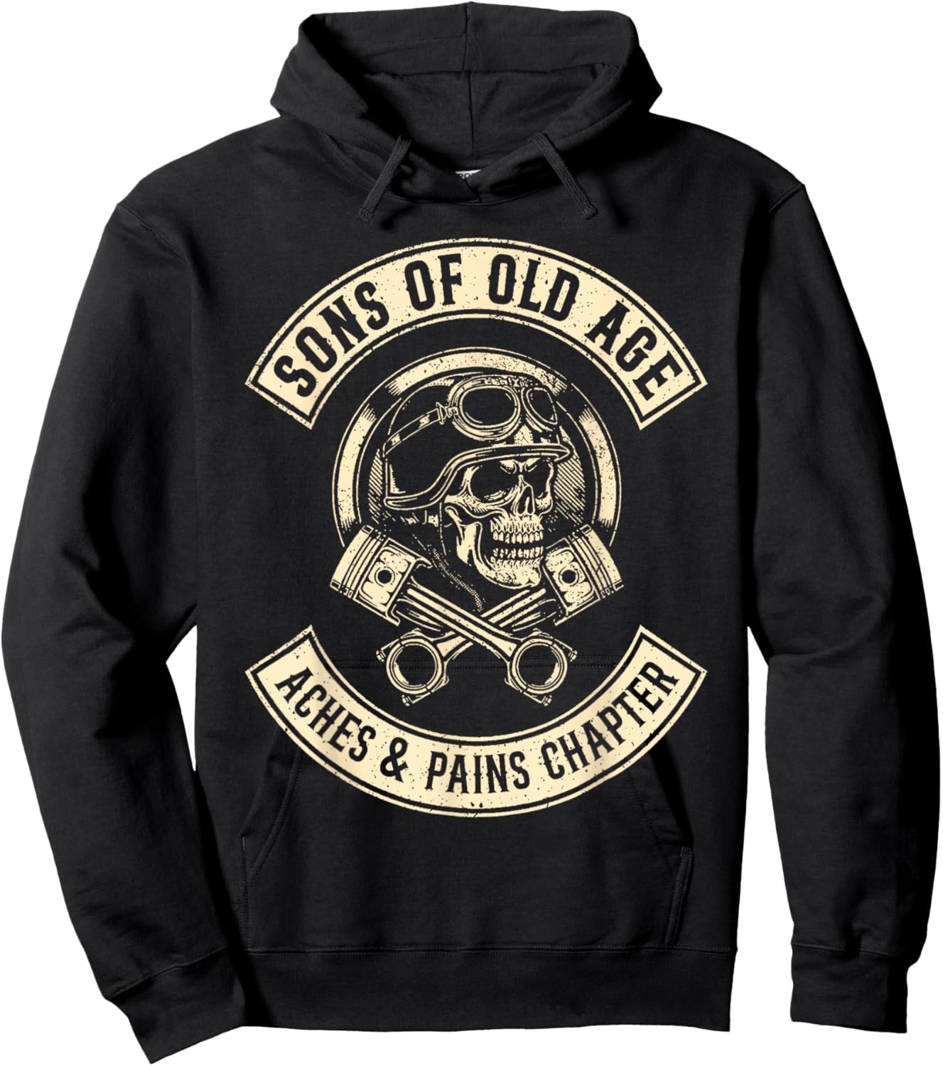 Sons Of Old Age Aches And Pains Chapter Hoodie - Hoodie | Black