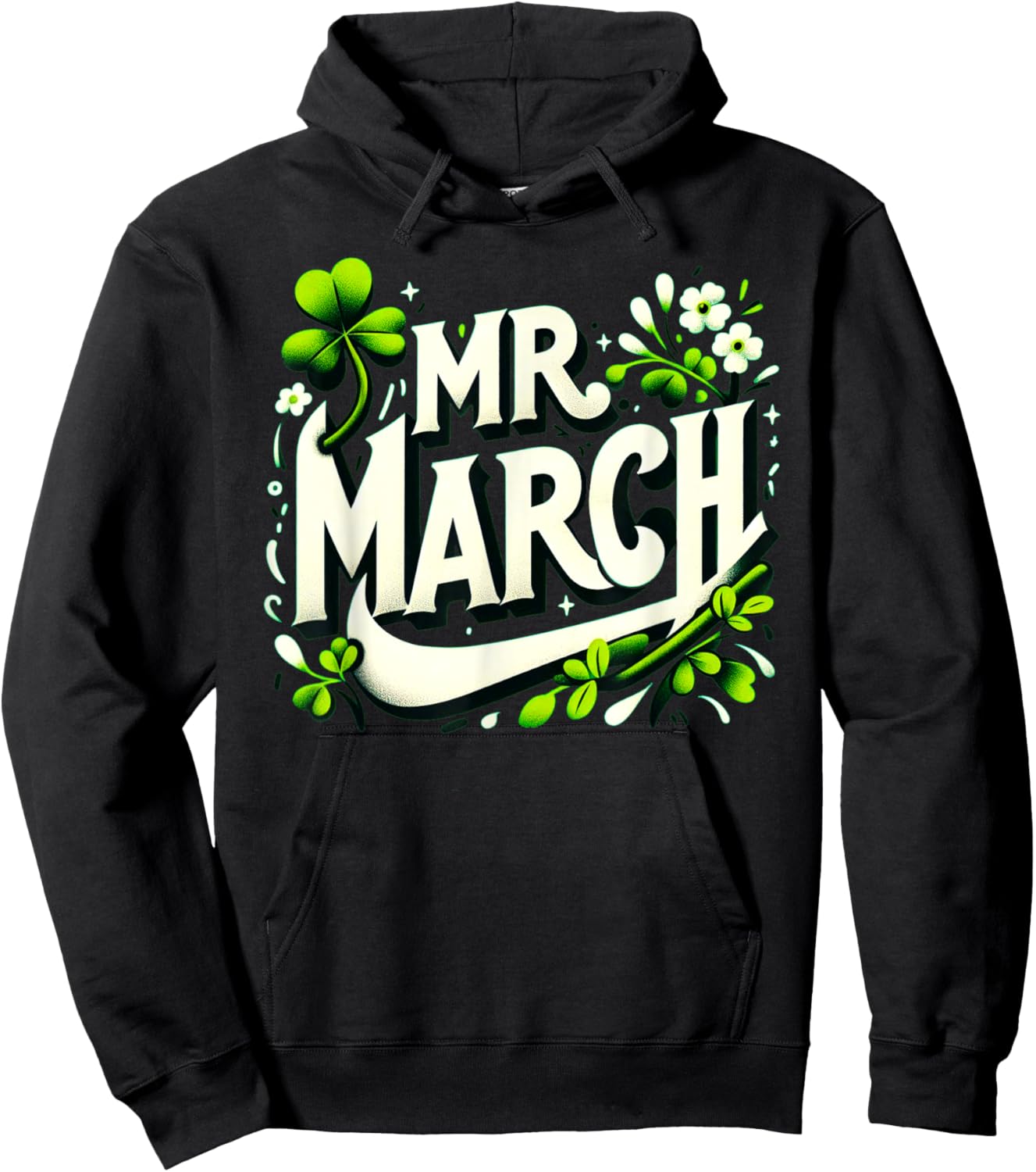 Mr. March Romantic Valentine's Birth Month Hoodie - Hoodie | Black