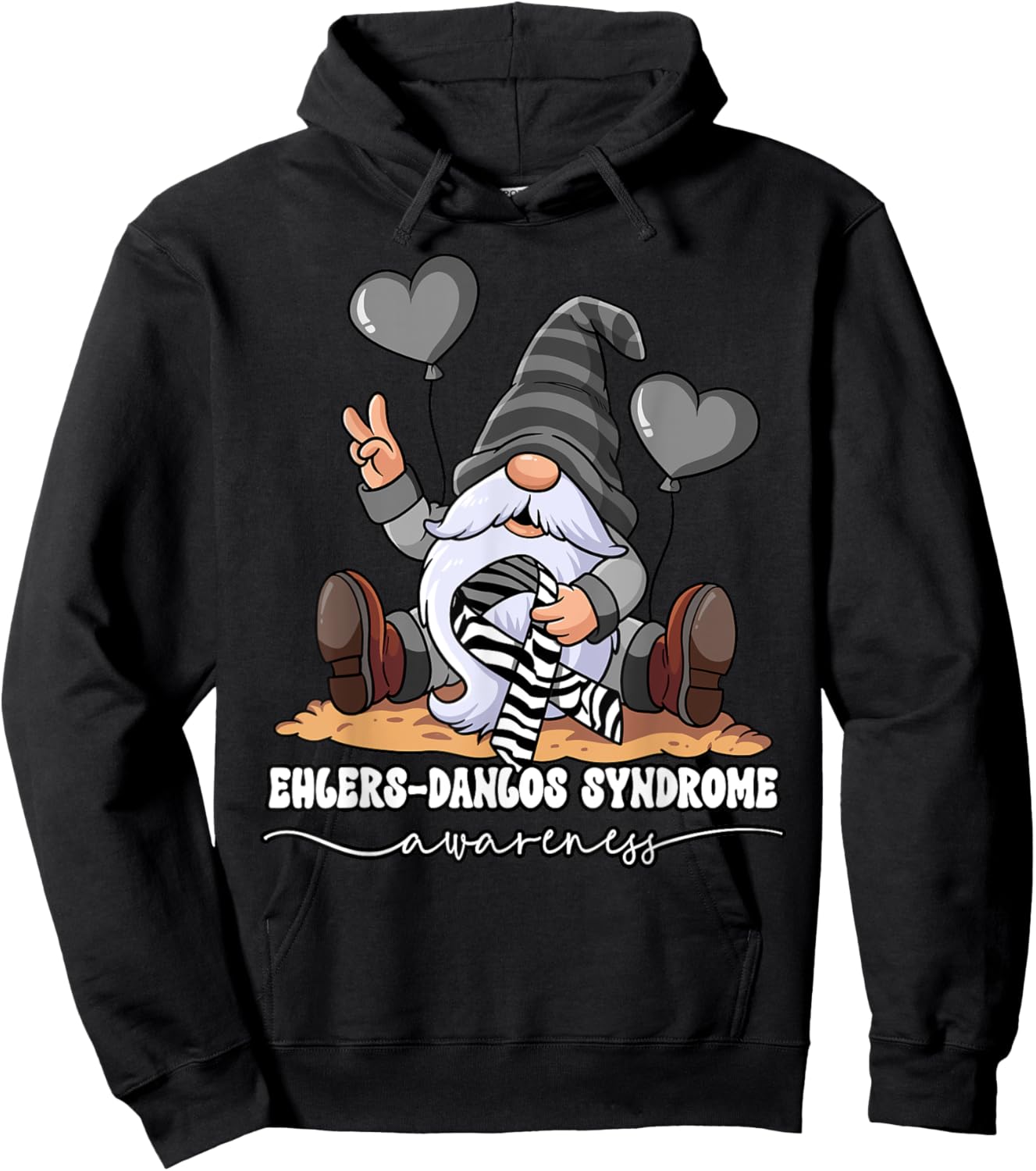 Ehlers-Danlos Syndrome Awareness Hoodie - Hoodie | Black