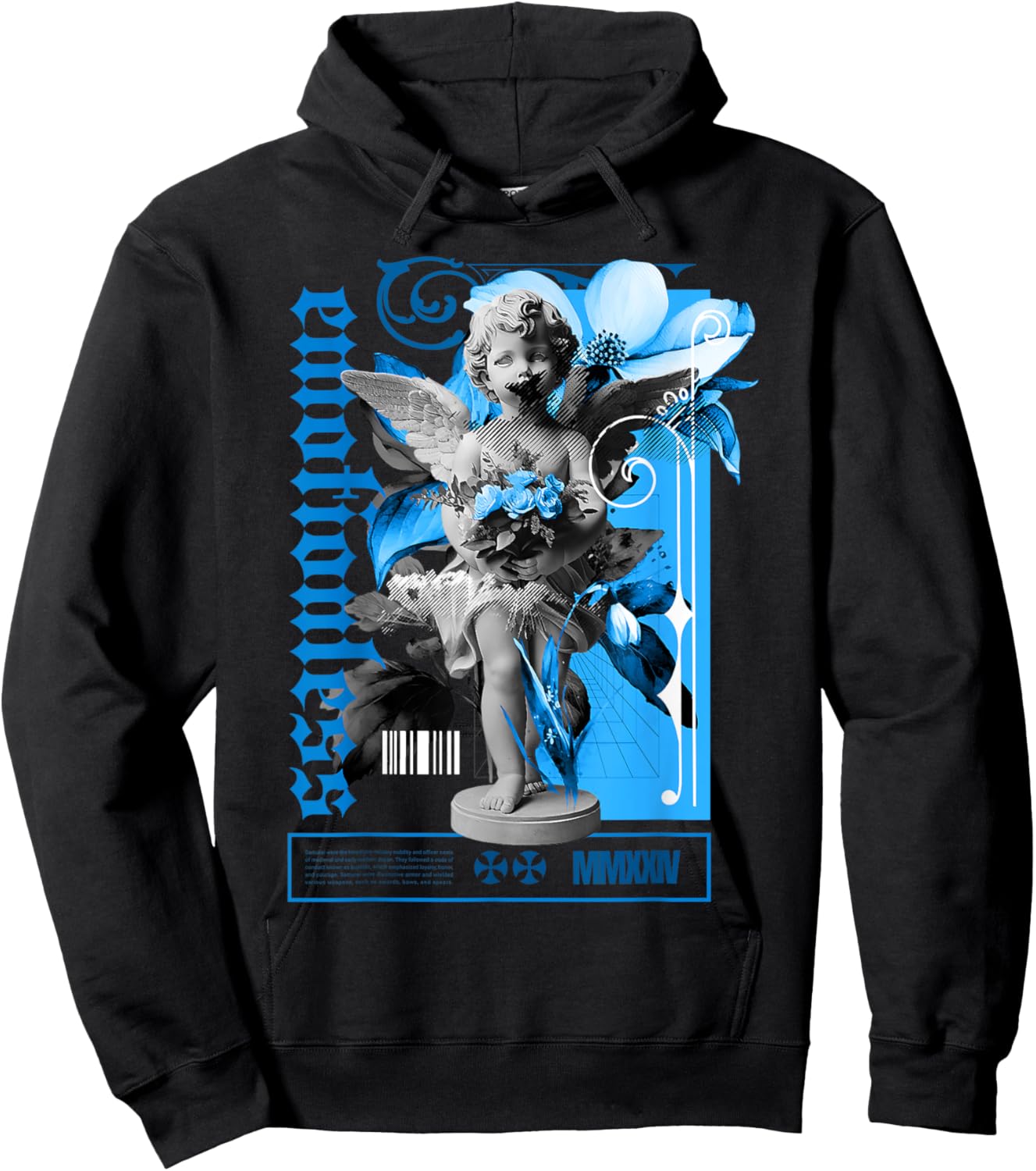 Emotionless Military Blue 4s Matching Women Hoodie - Hoodie | Black