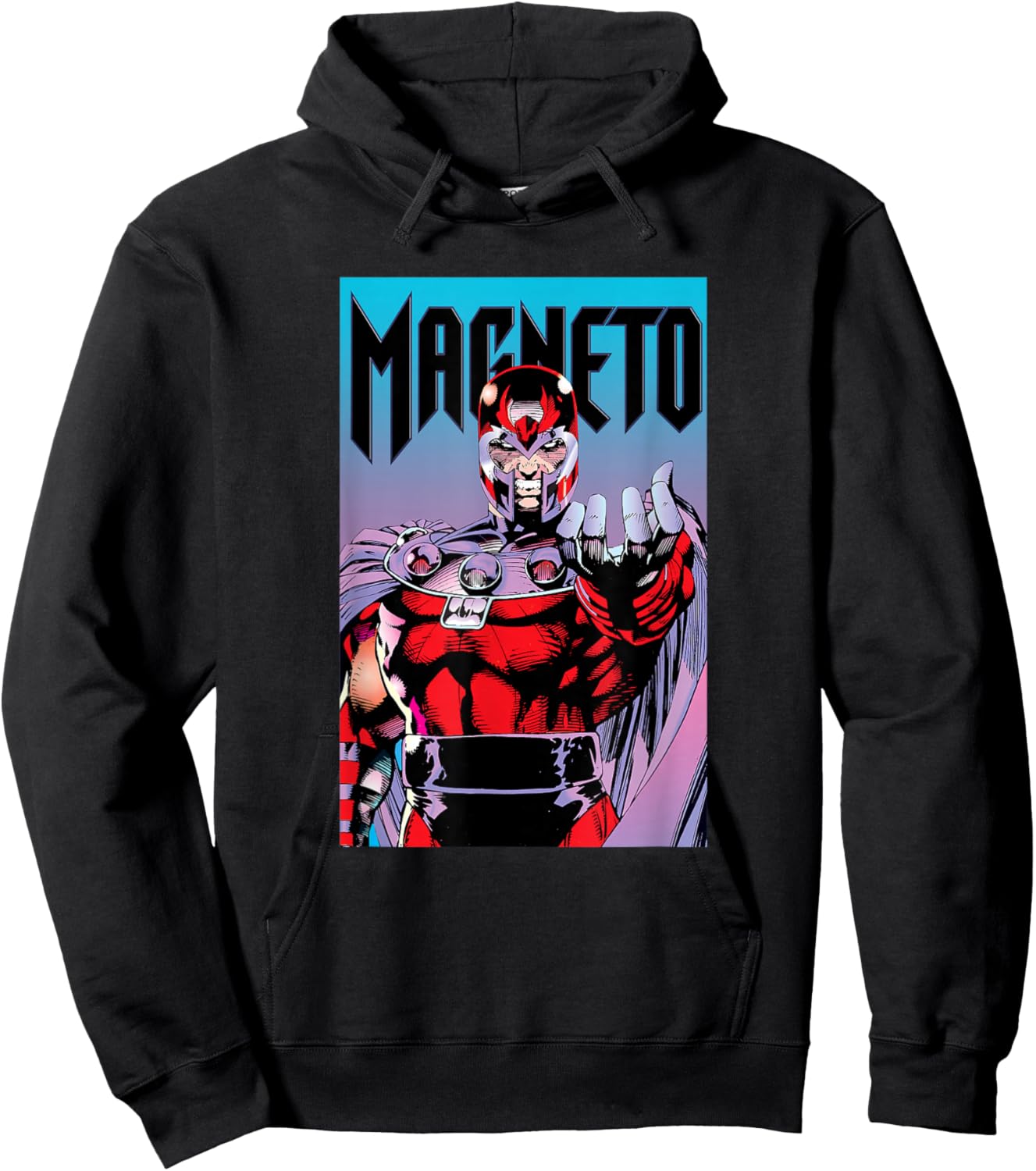 Marvel X-Men Magneto Powerful Pose Epic Poster Hoodie - Hoodie | Black