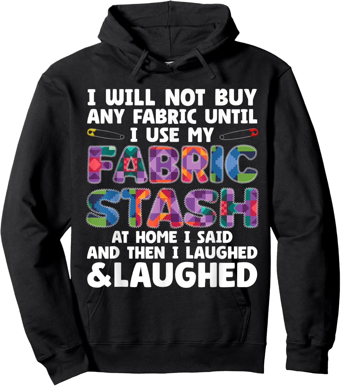 Funny Quilting Art Women Sewing Quilt Sewer Quilter Hoodie - Hoodie | Black